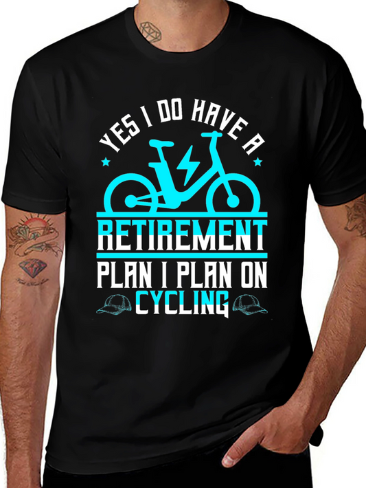 Retirement Cycling Plan Graphic Tee