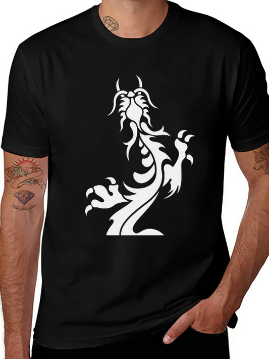 Dragon Graphic Tee - Black