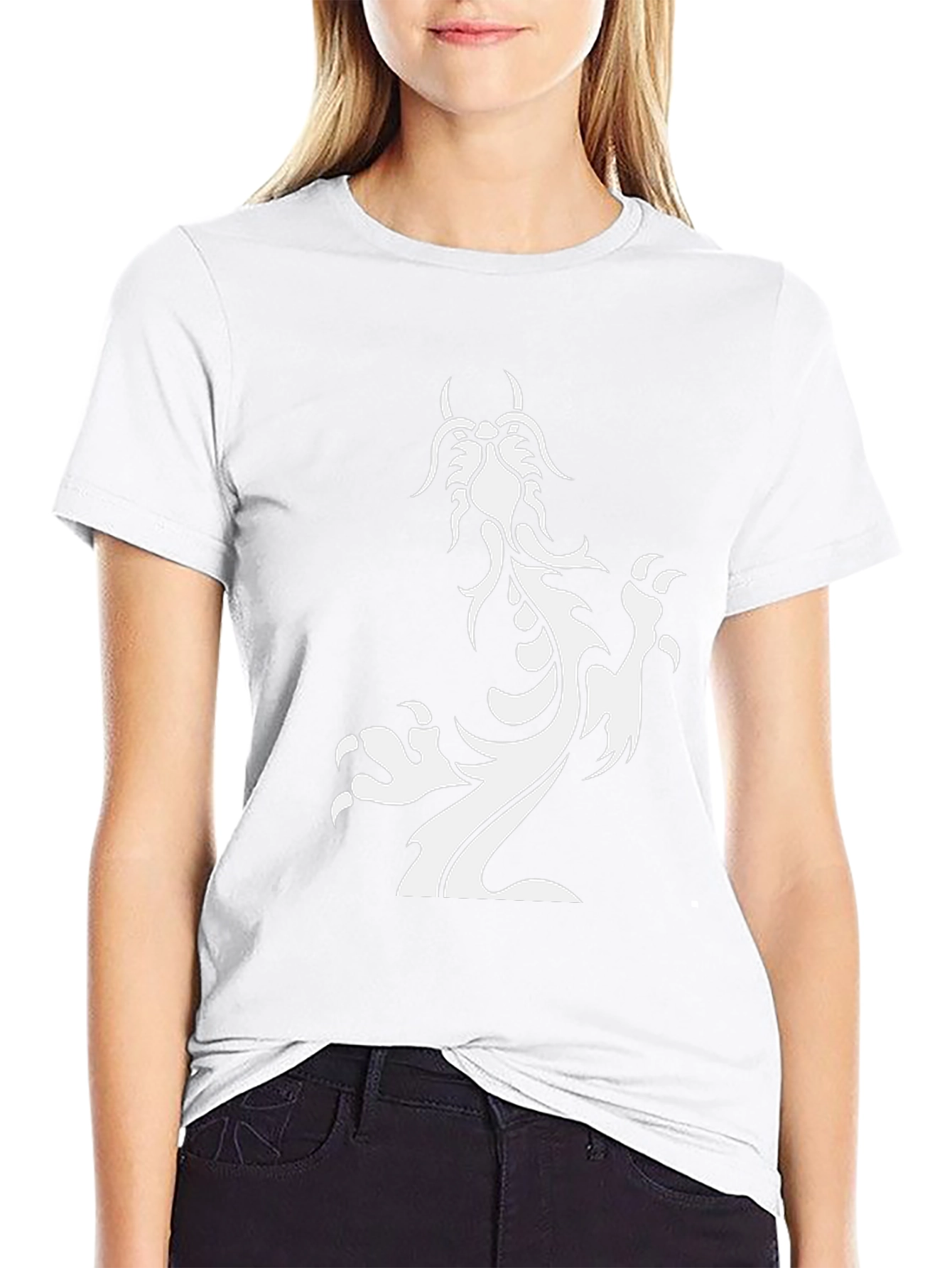 Dragon Graphic Tee - Black