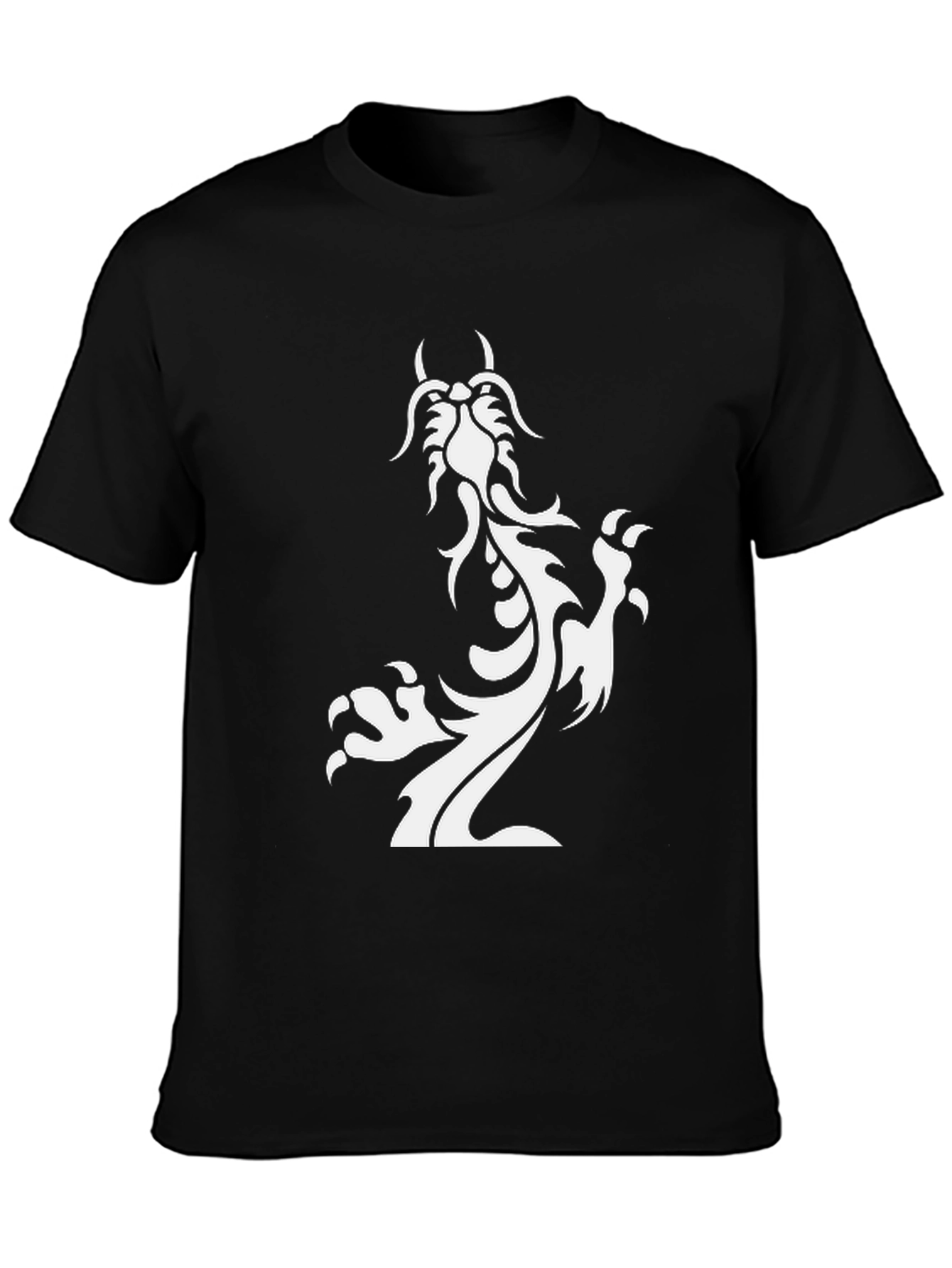 Dragon Graphic Tee - Black
