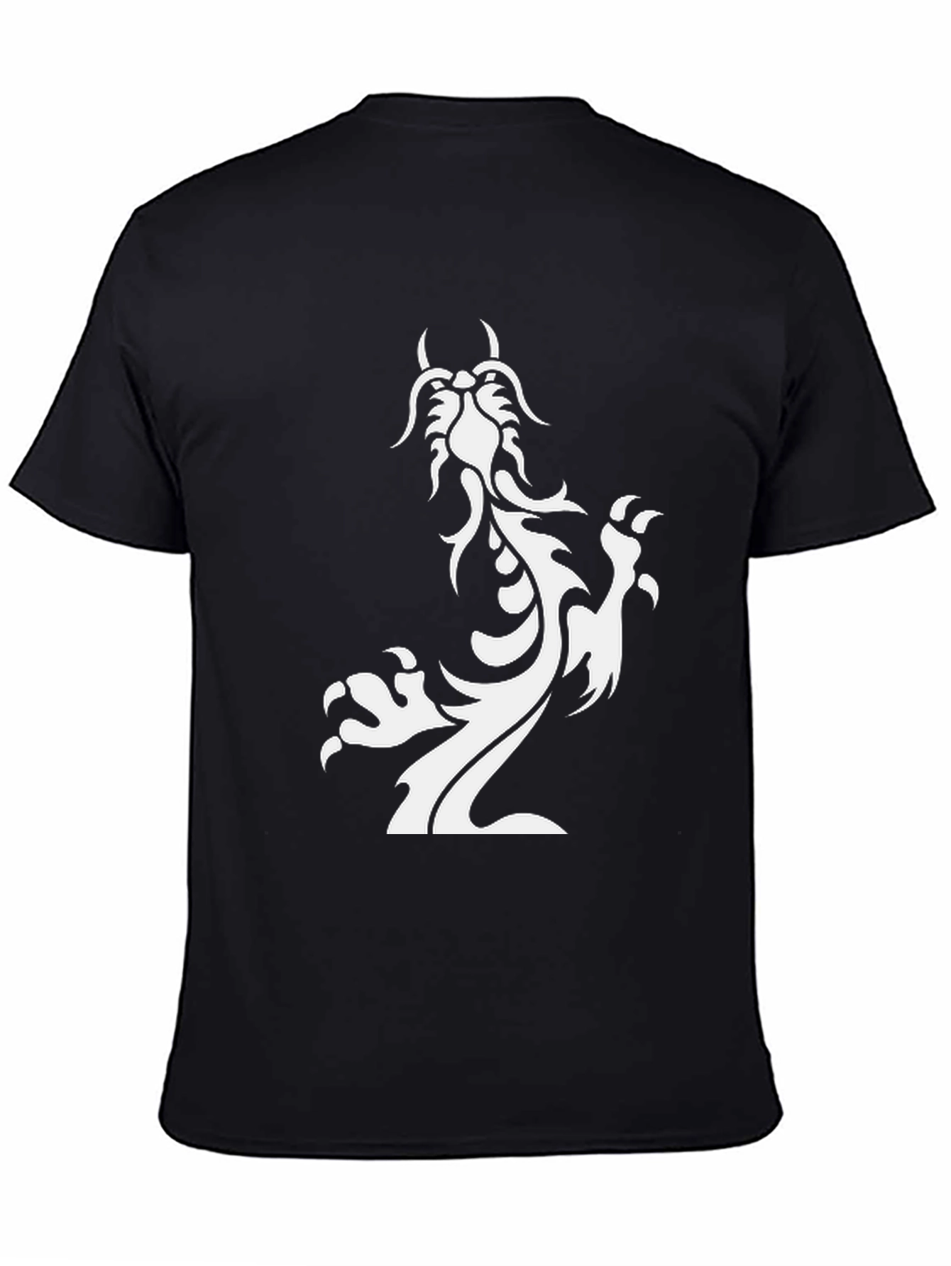 Dragon Graphic Tee - Black