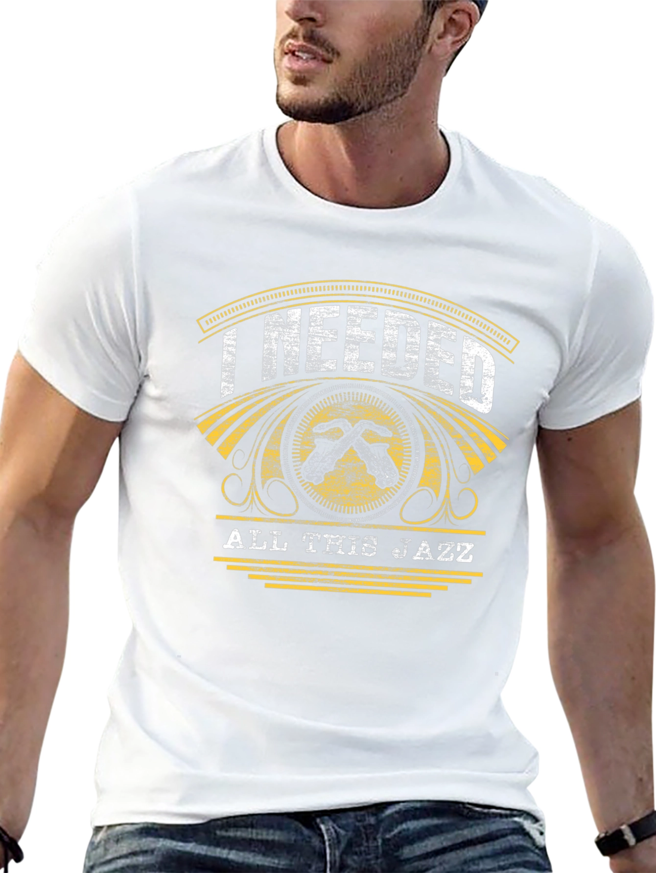 I Needed All This Jazz Graphic T-Shirt
