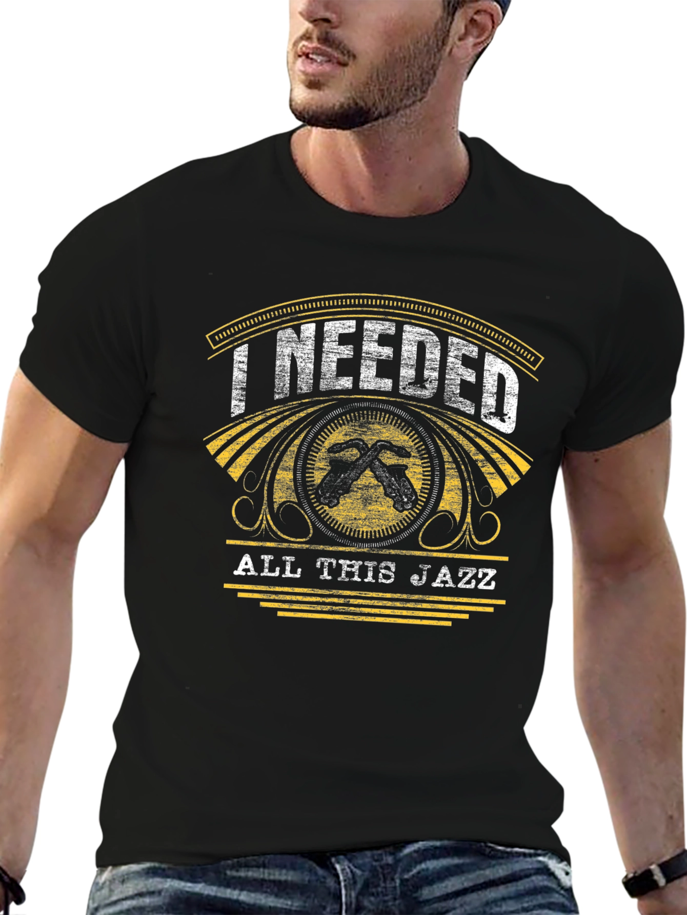 I Needed All This Jazz Graphic T-Shirt