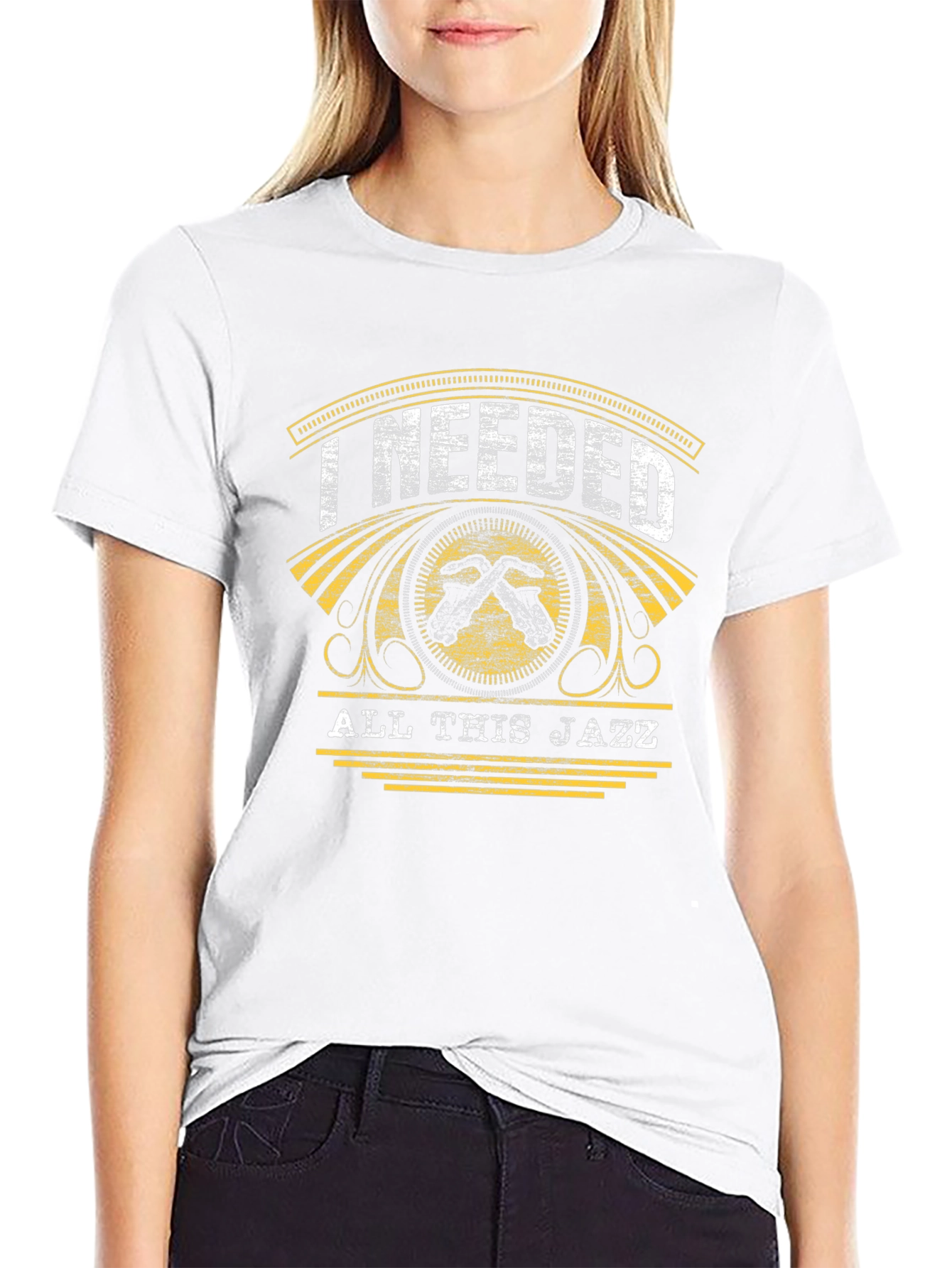 I Needed All This Jazz Graphic T-Shirt