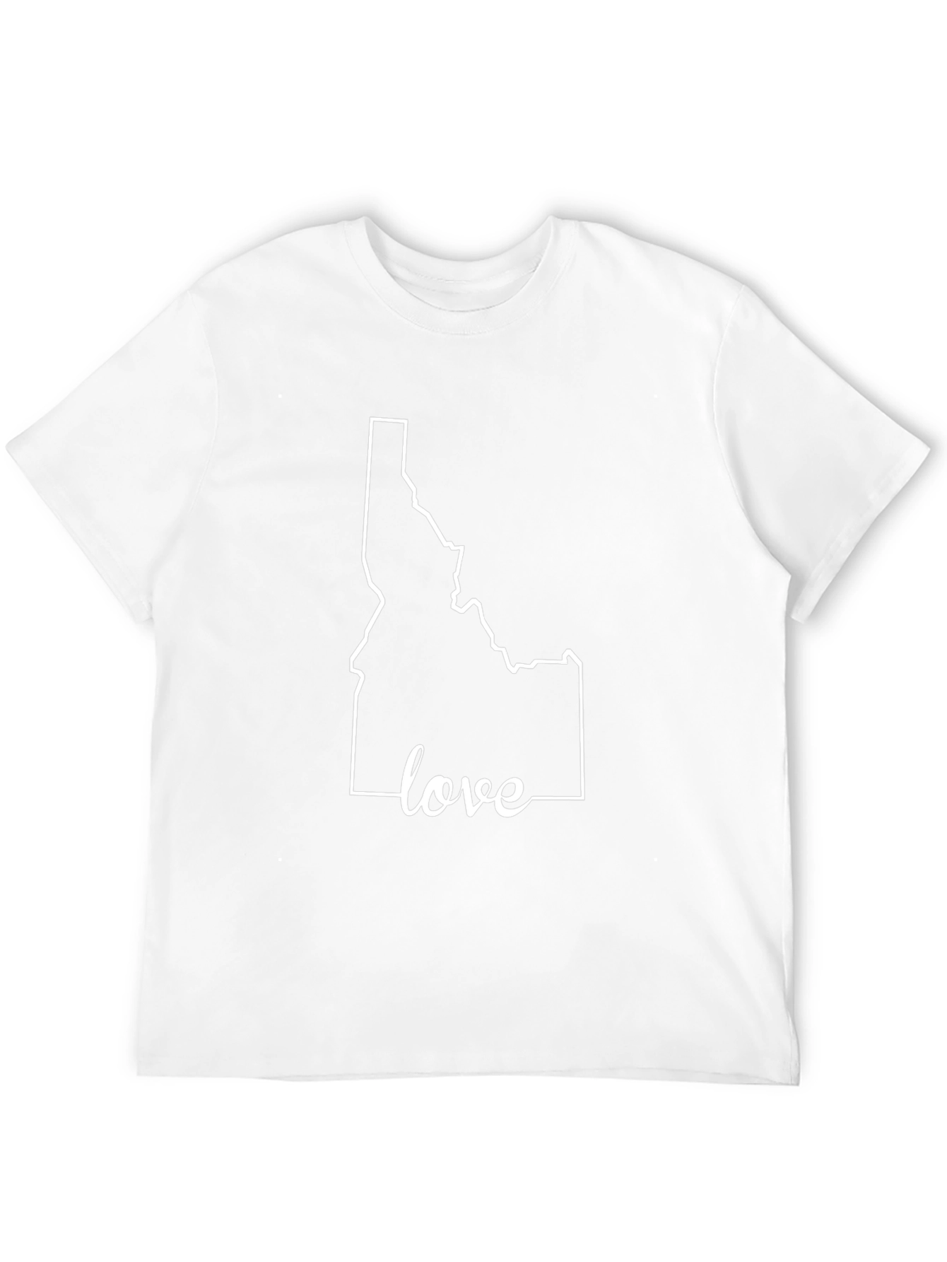 Idaho Love State Outline T-Shirt