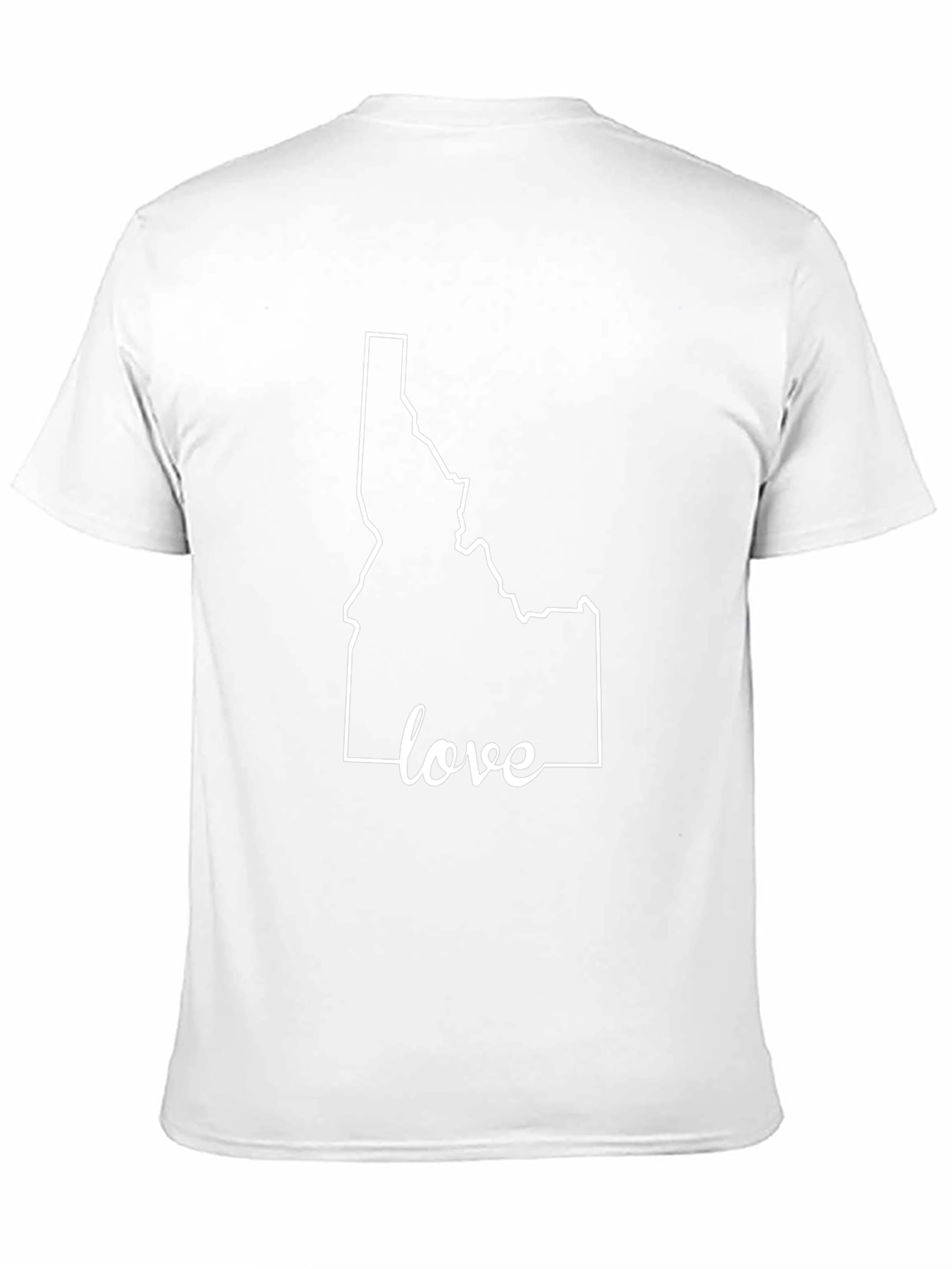 Idaho Love State Outline T-Shirt