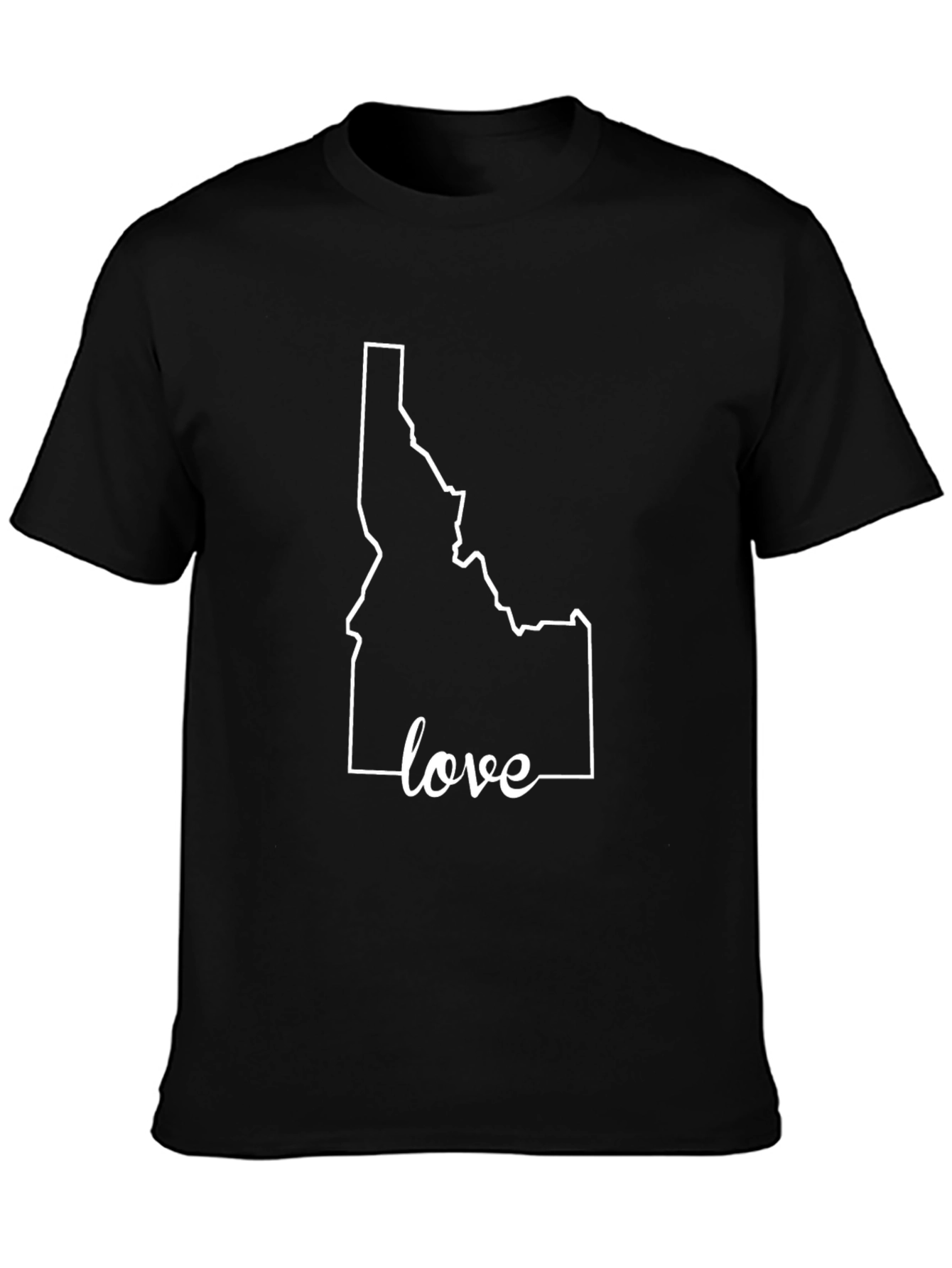 Idaho Love State Outline T-Shirt