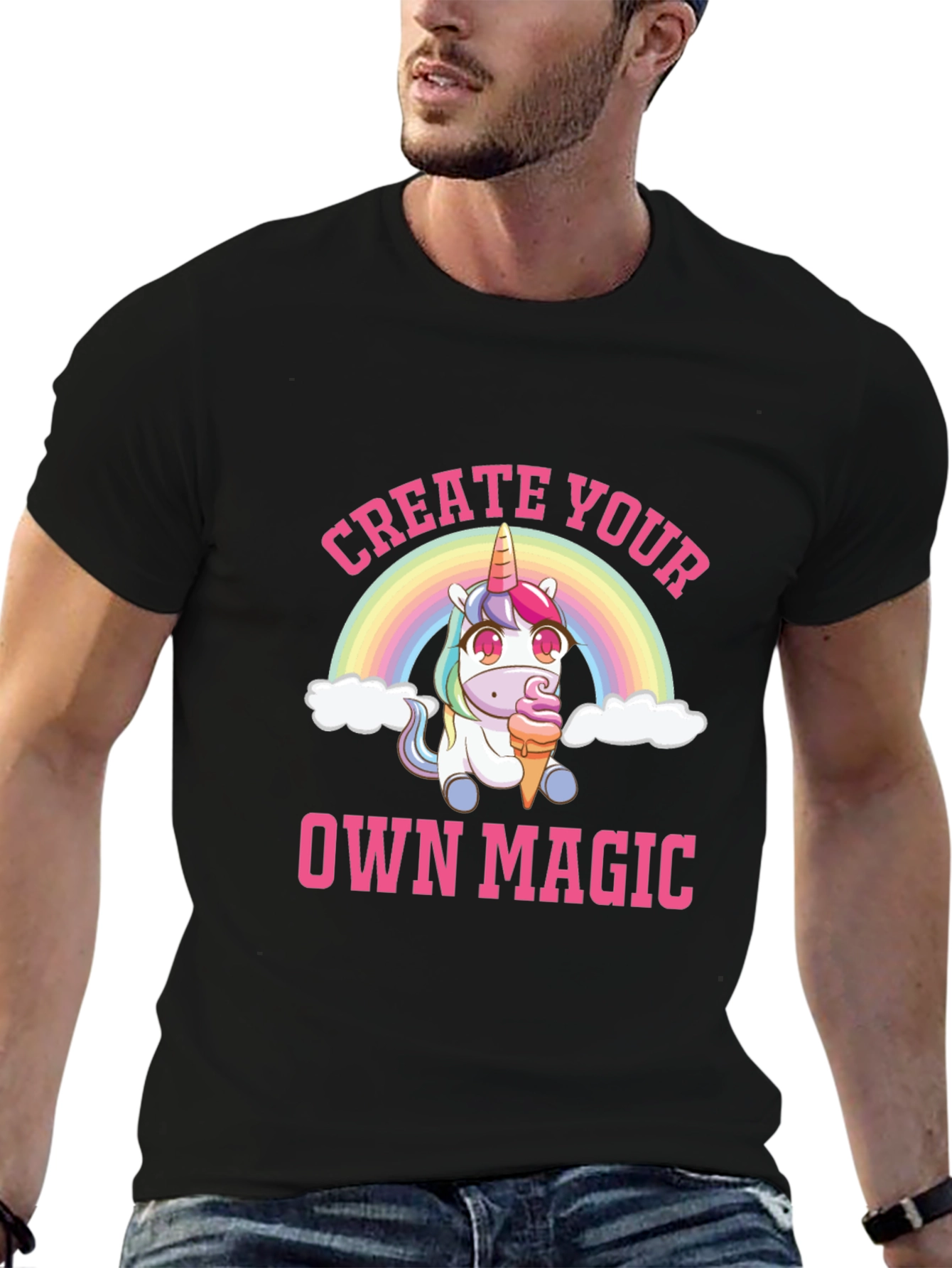 Create Your Own Magic Unicorn T-Shirt