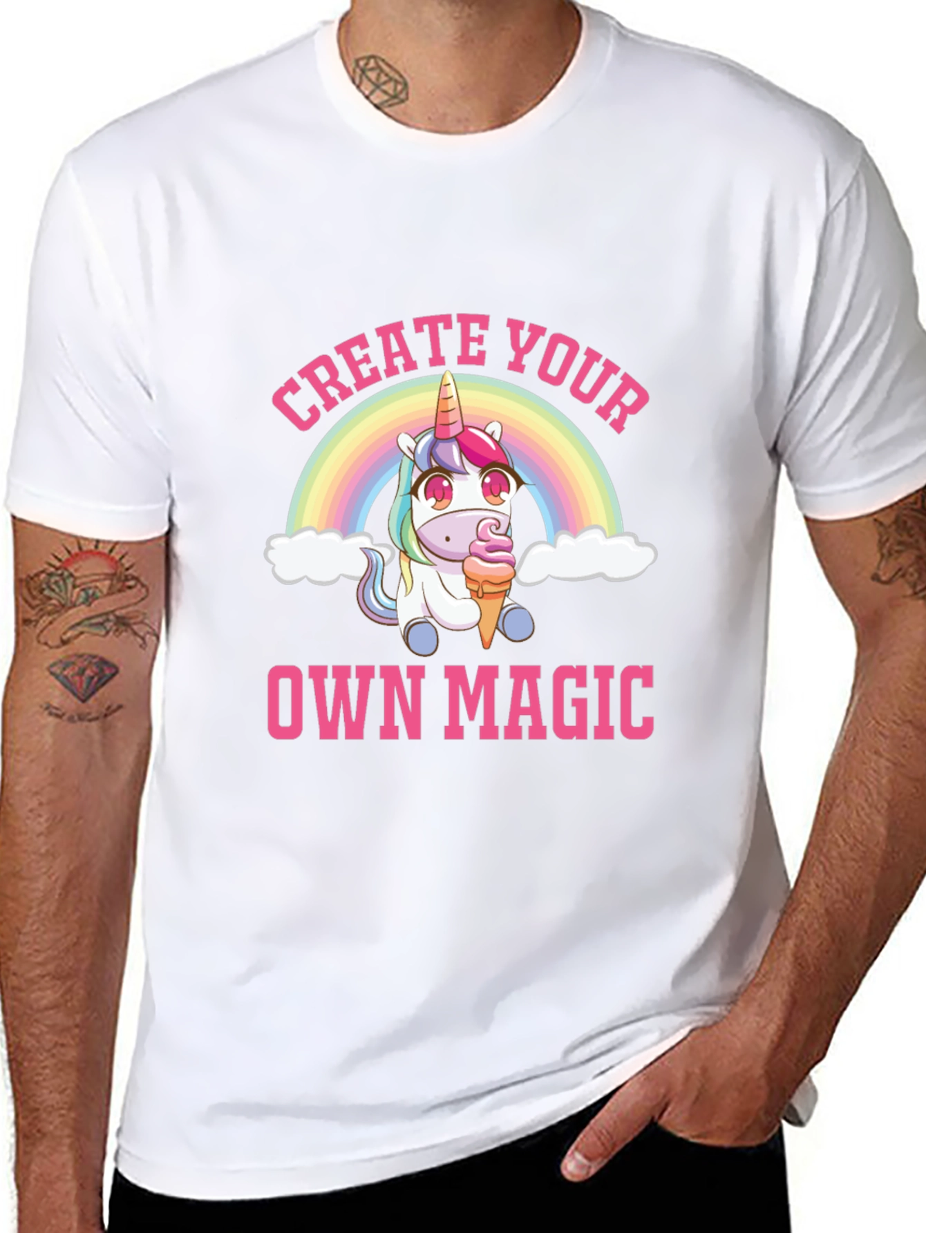 Create Your Own Magic Unicorn T-Shirt