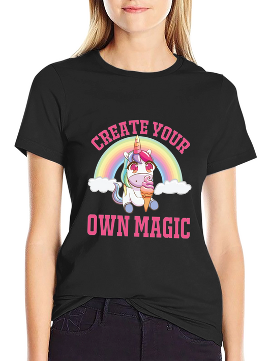 Create Your Own Magic Unicorn T-Shirt