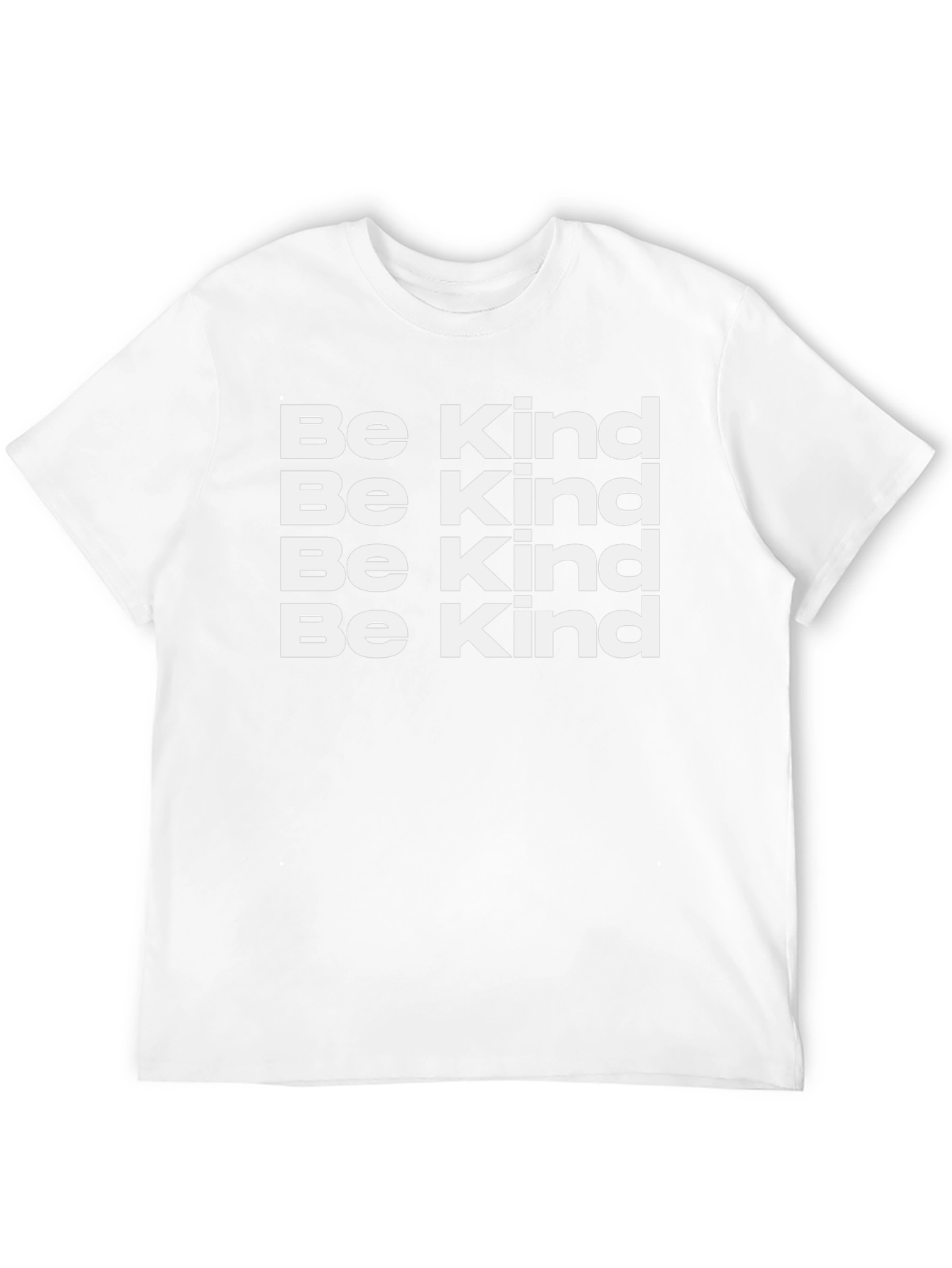 Be Kind Graphic Print Black T-Shirt