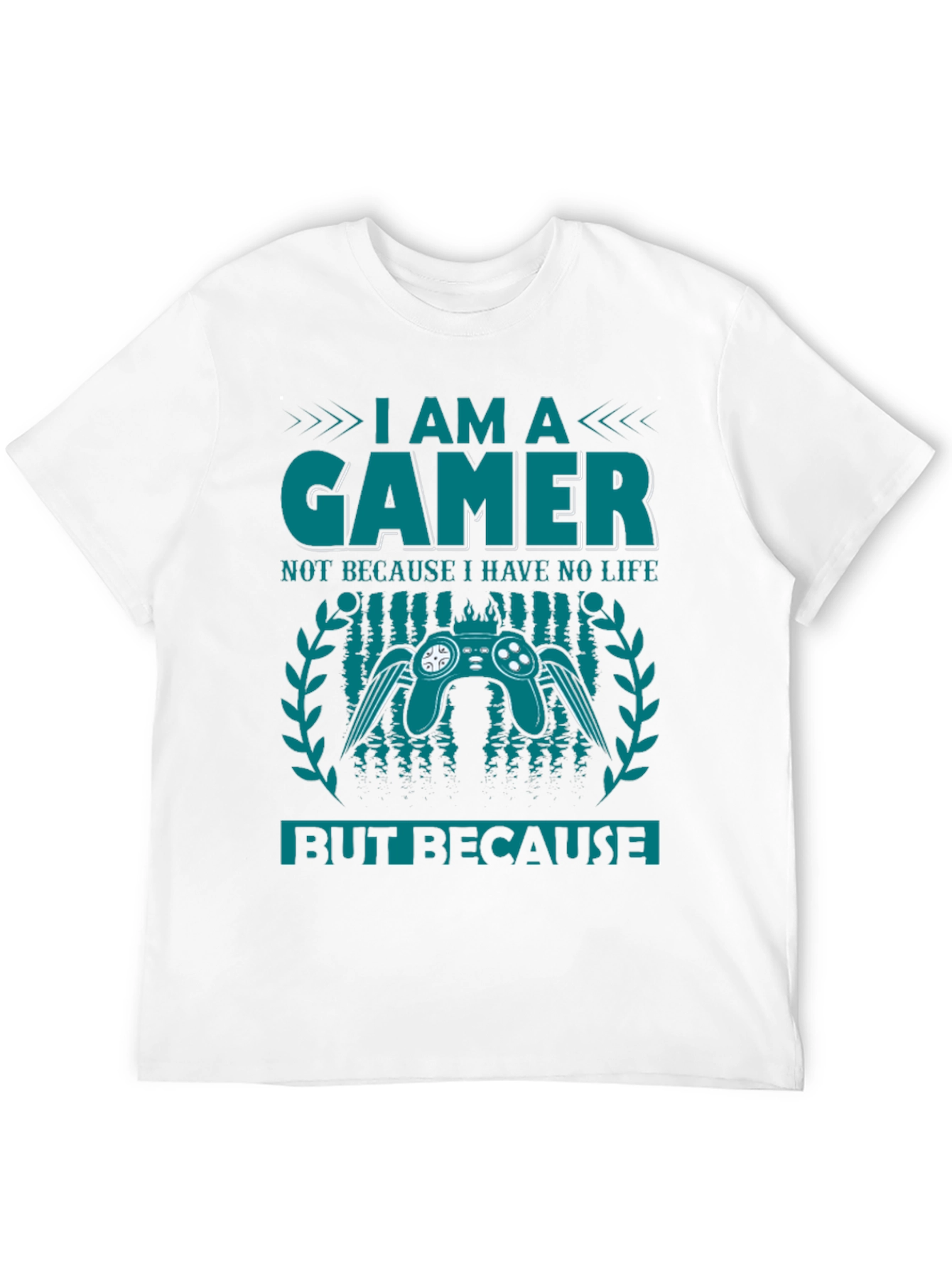 I Am A Gamer Graphic Tee - Black