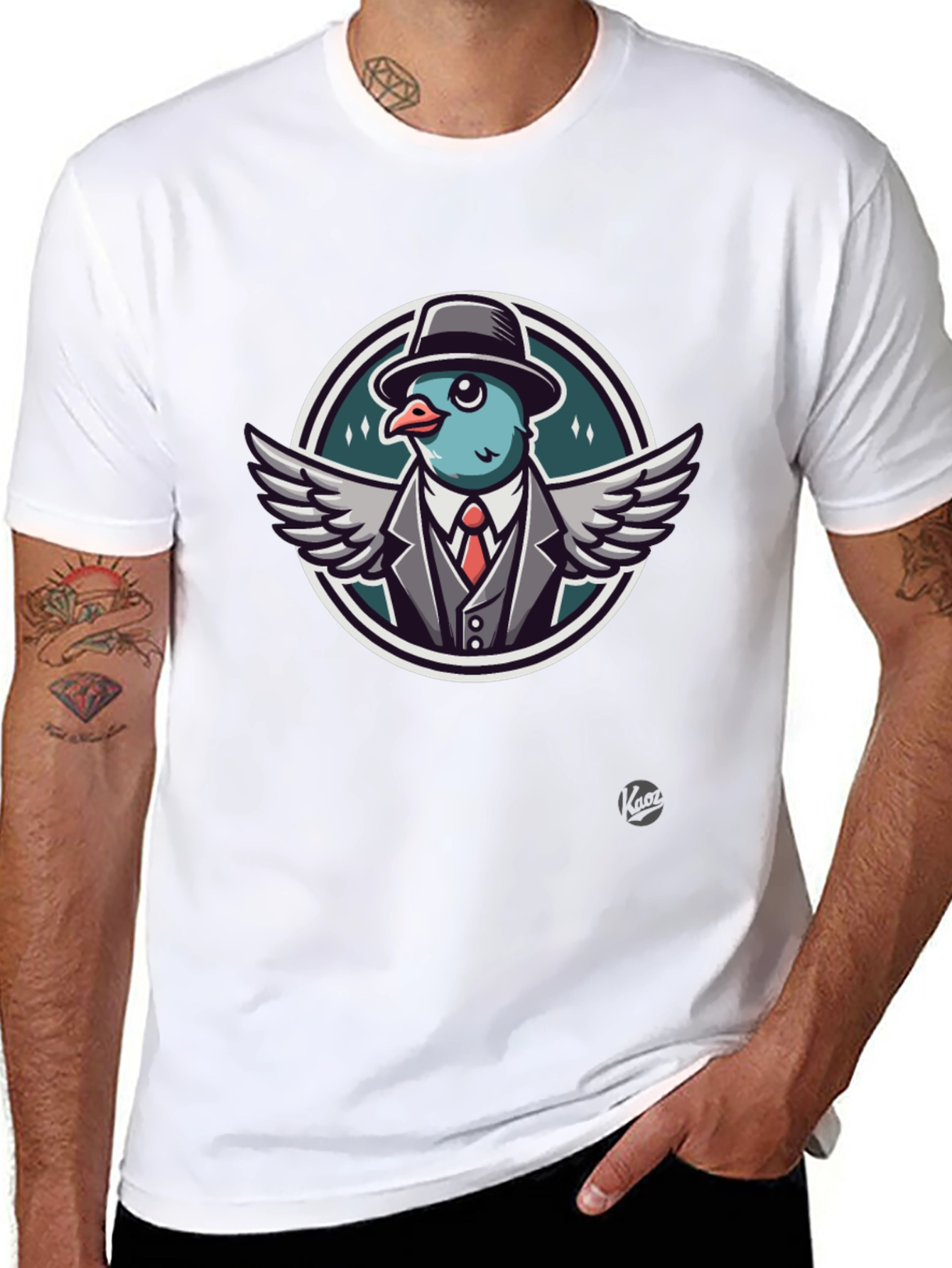 Pigeon Gangster T-Shirt