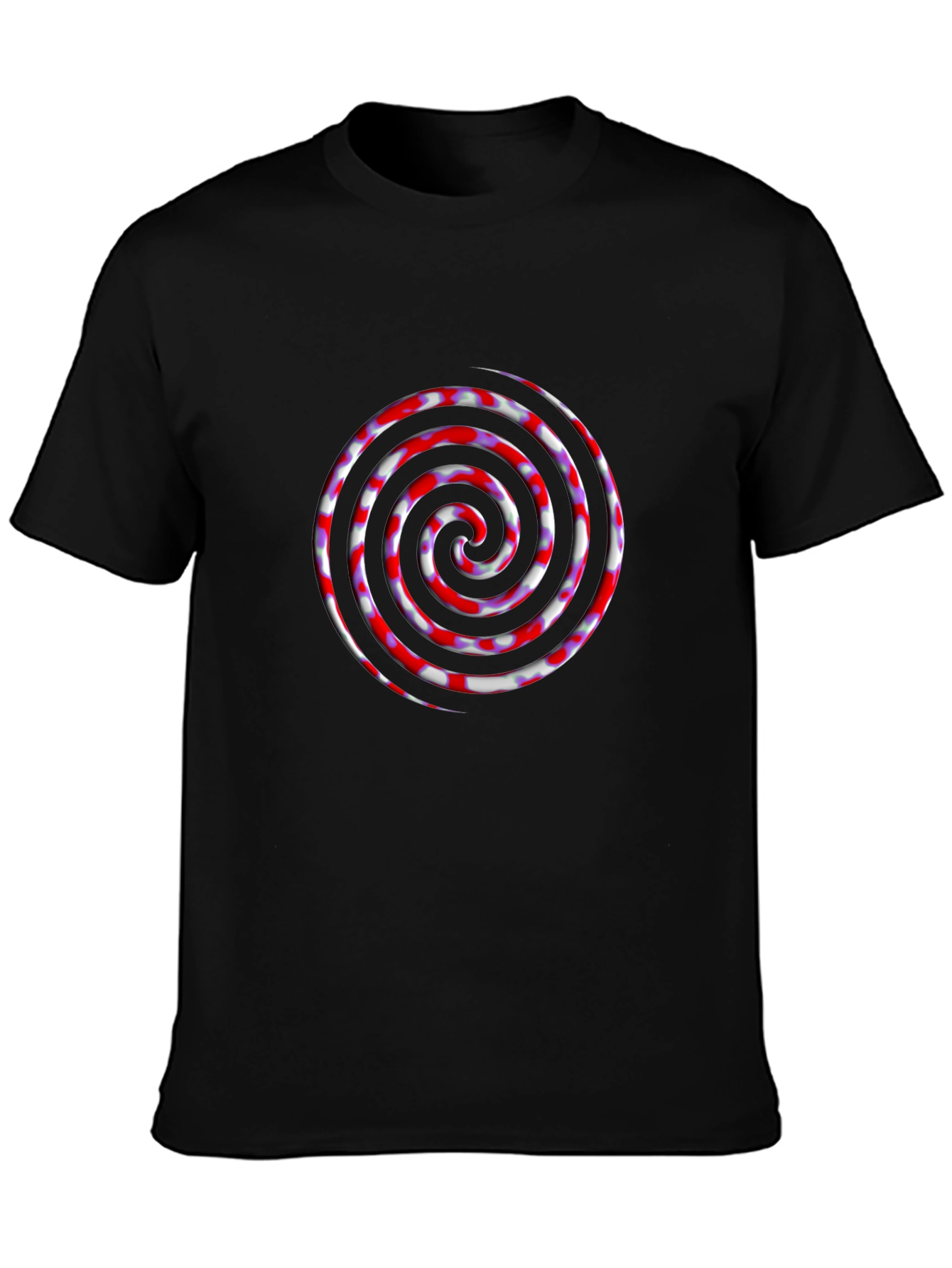 Spiral Graphic Tee - Modern Swirl Design T-Shirt