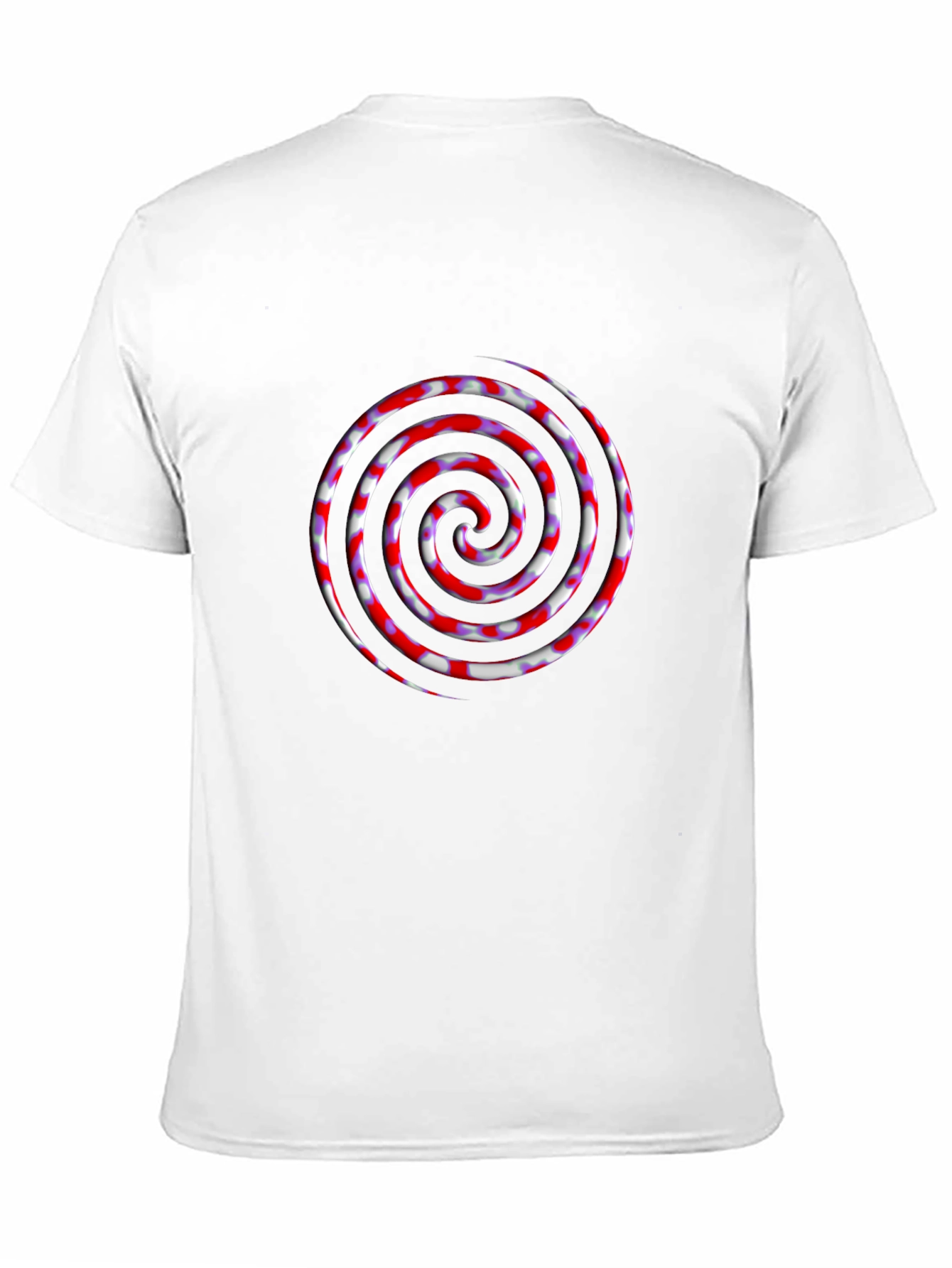 Spiral Graphic Tee - Modern Swirl Design T-Shirt