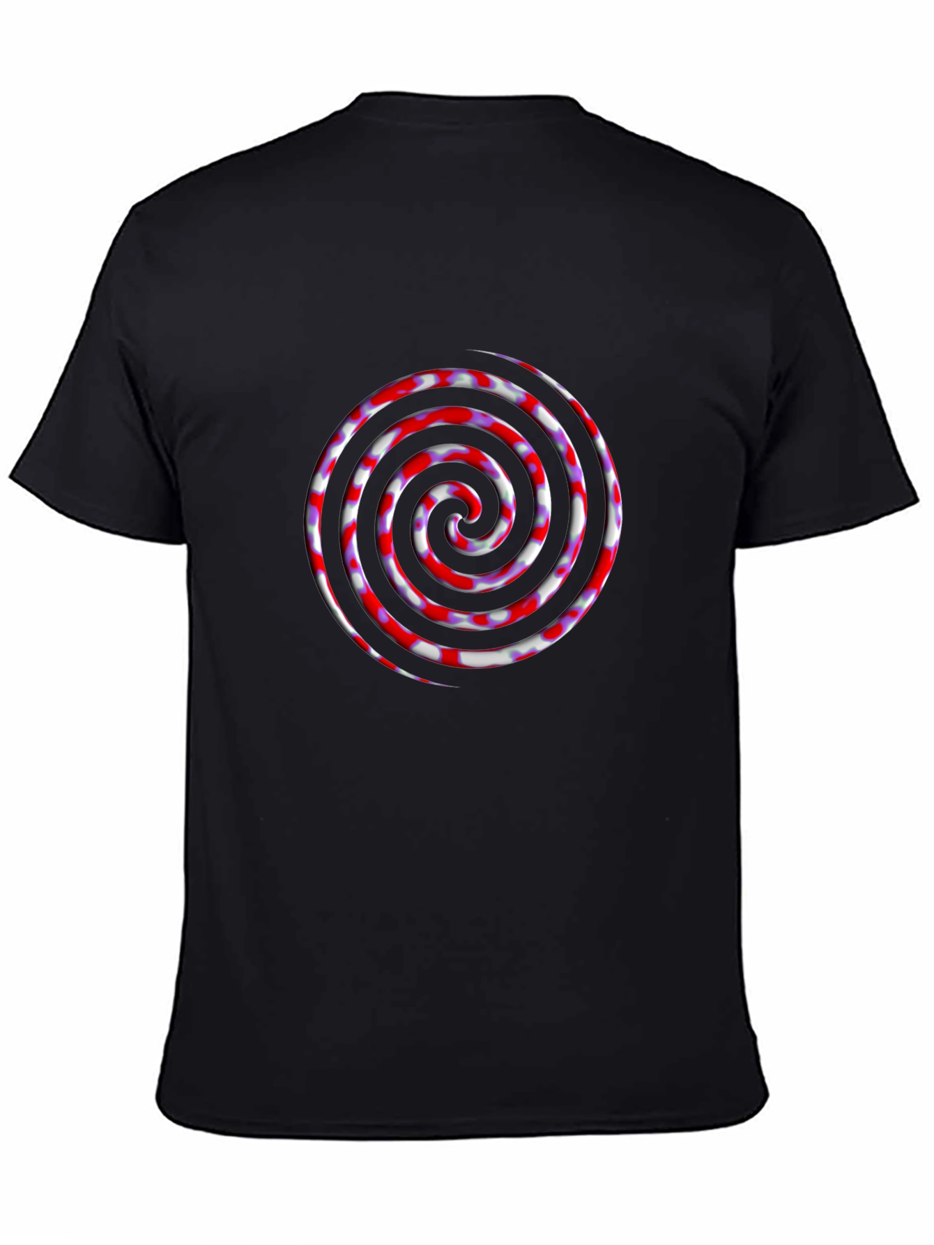 Spiral Graphic Tee - Modern Swirl Design T-Shirt
