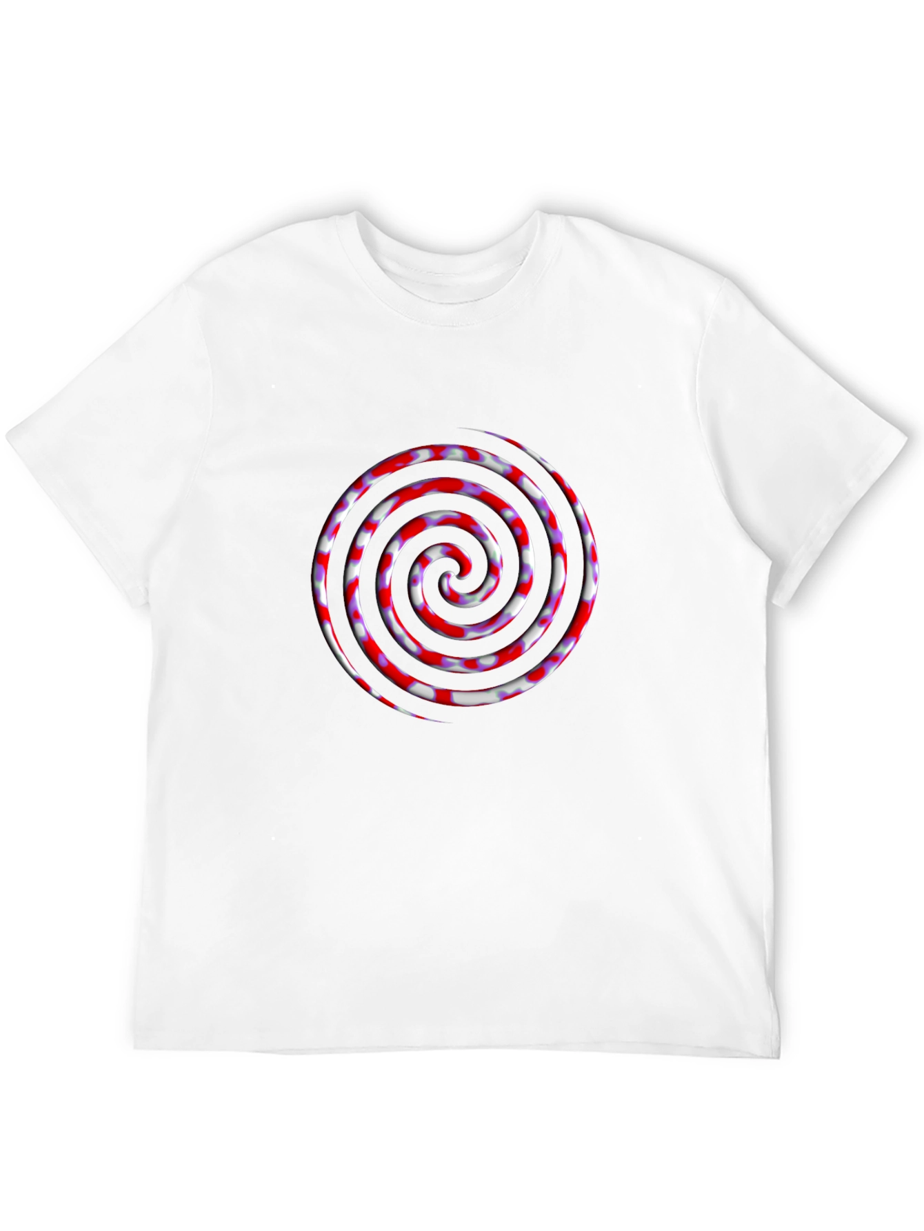 Spiral Graphic Tee - Modern Swirl Design T-Shirt