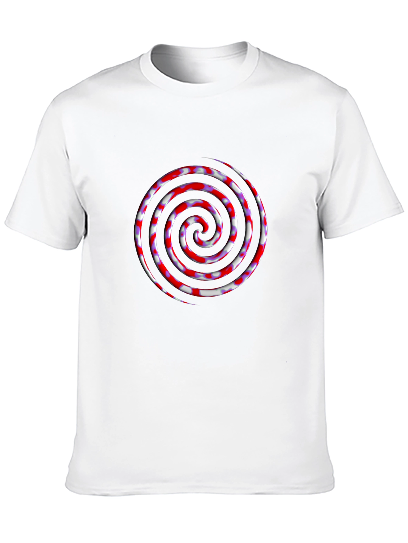 Spiral Graphic Tee - Modern Swirl Design T-Shirt