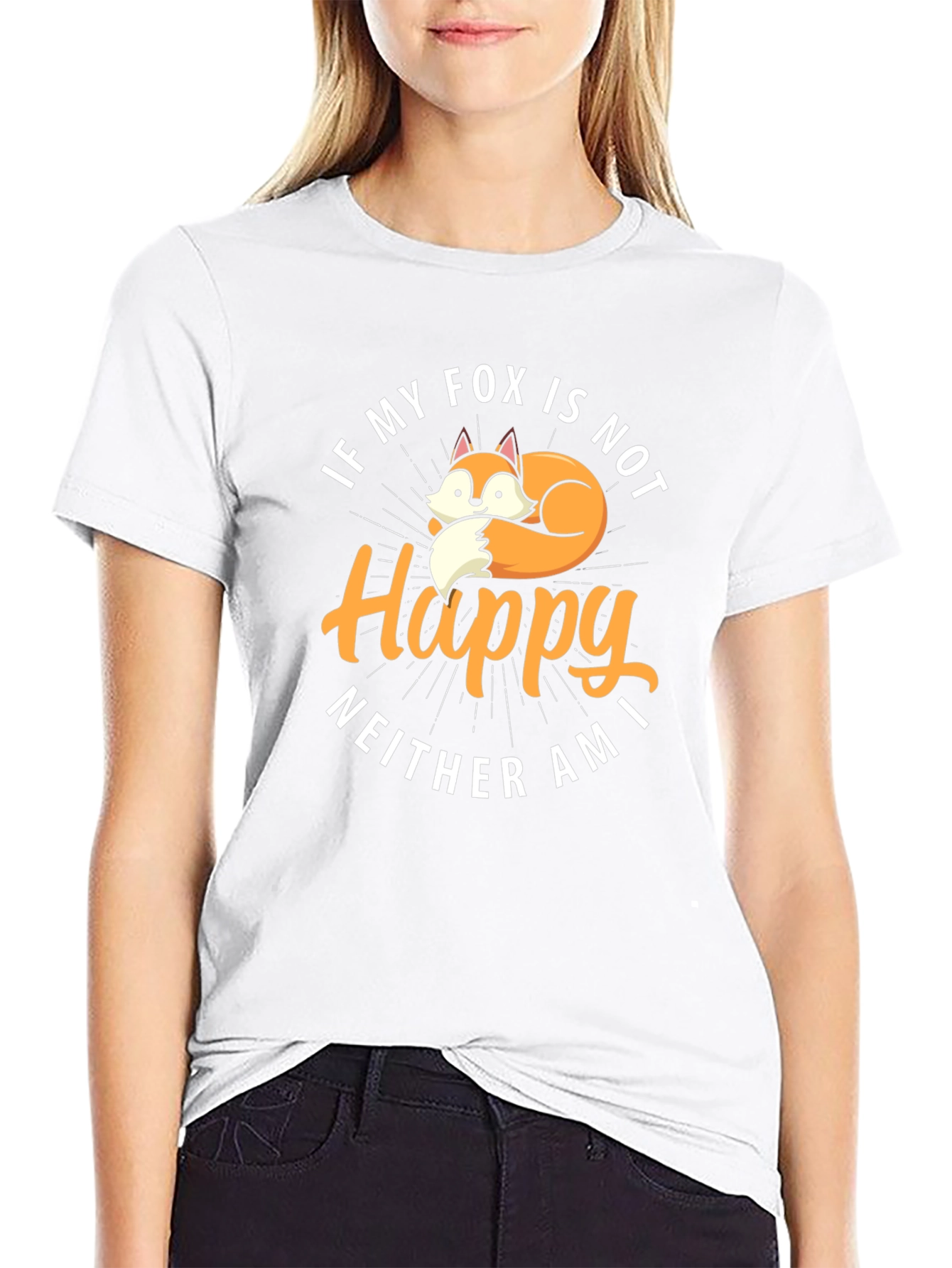 If My Fox Is Not Happy Graphic T-Shirt