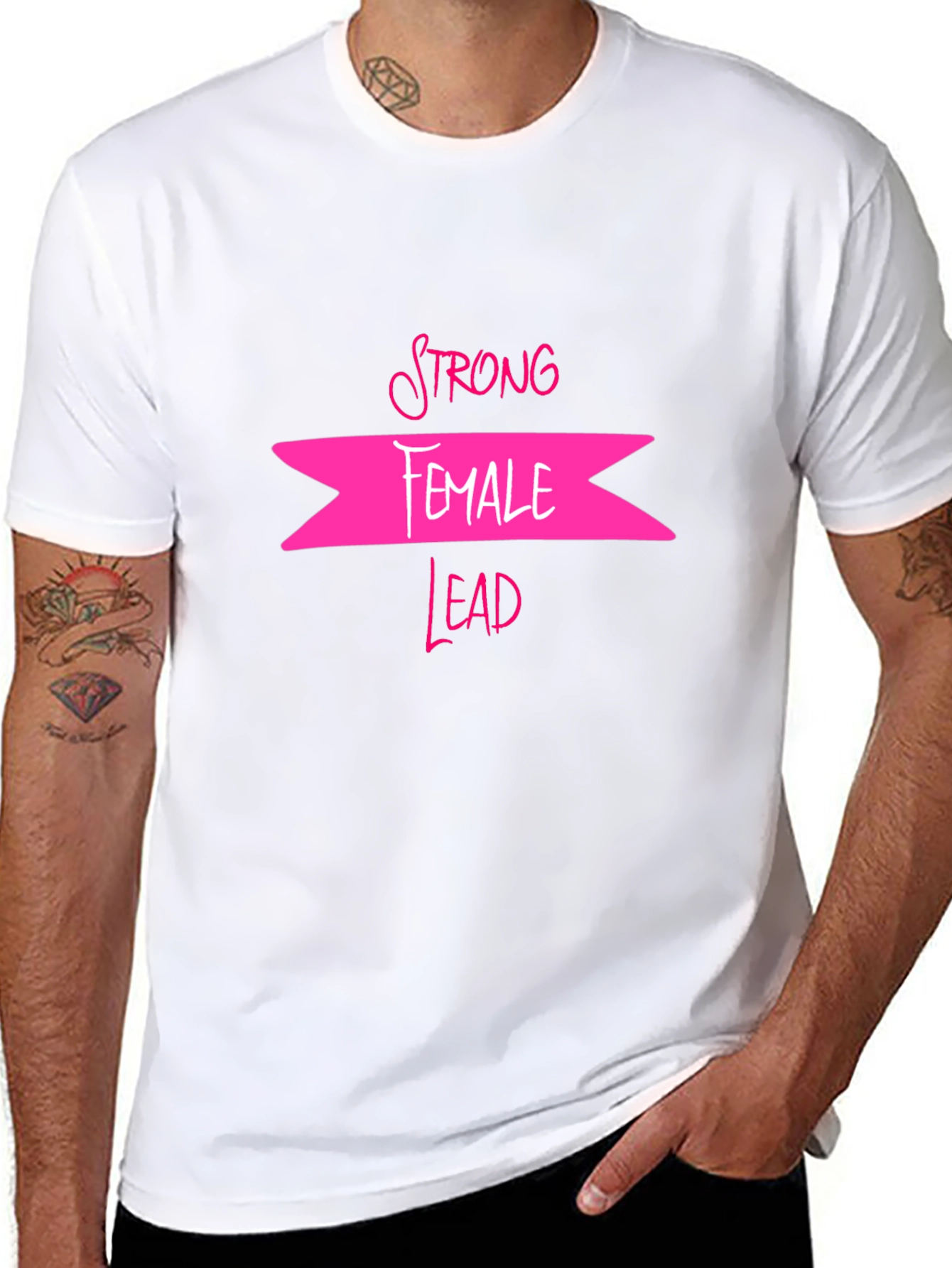 Strong Female Lead T-Shirt - Empowering Design