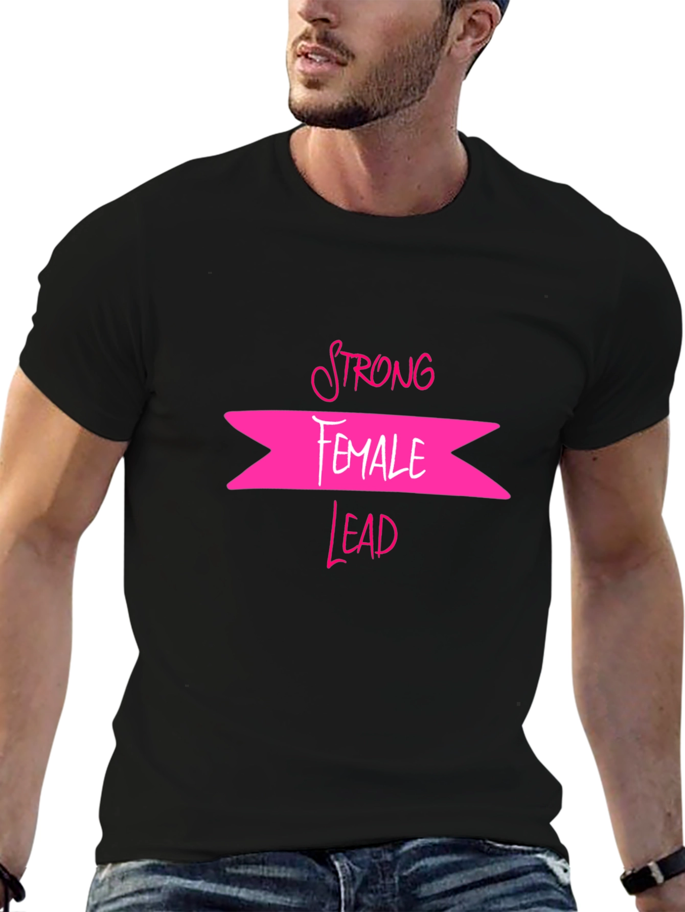 Strong Female Lead T-Shirt - Empowering Design