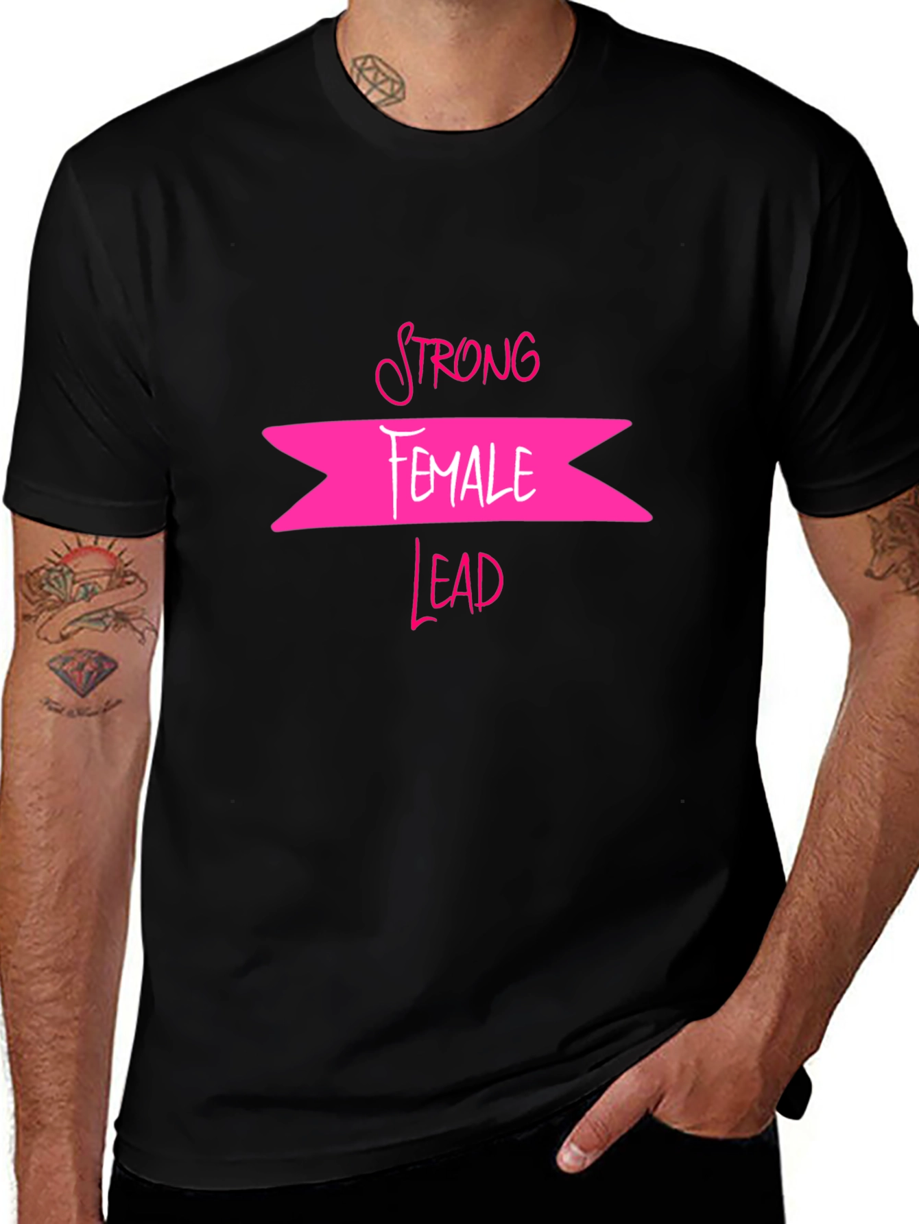 Strong Female Lead T-Shirt - Empowering Design