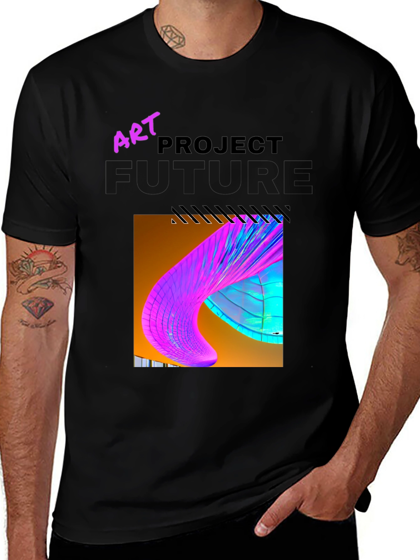 Abstract Art Project Graphic Tee
