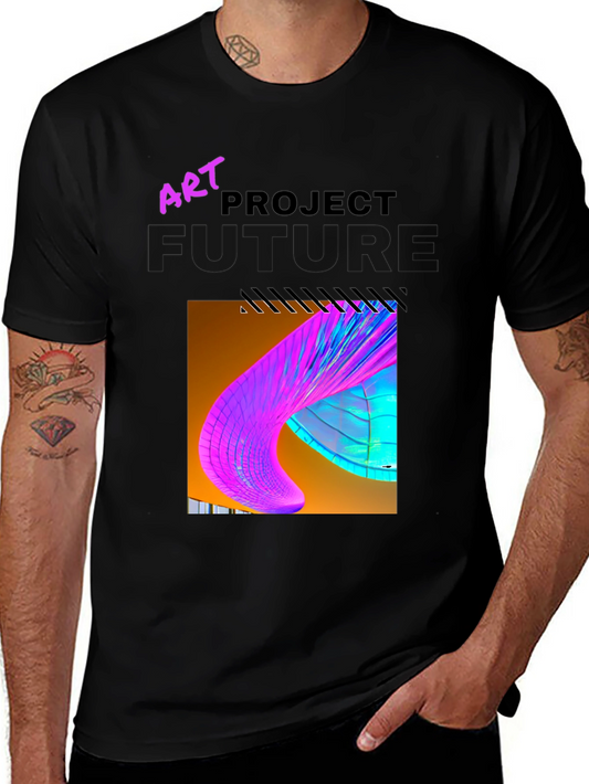 Abstract Art Project Graphic Tee