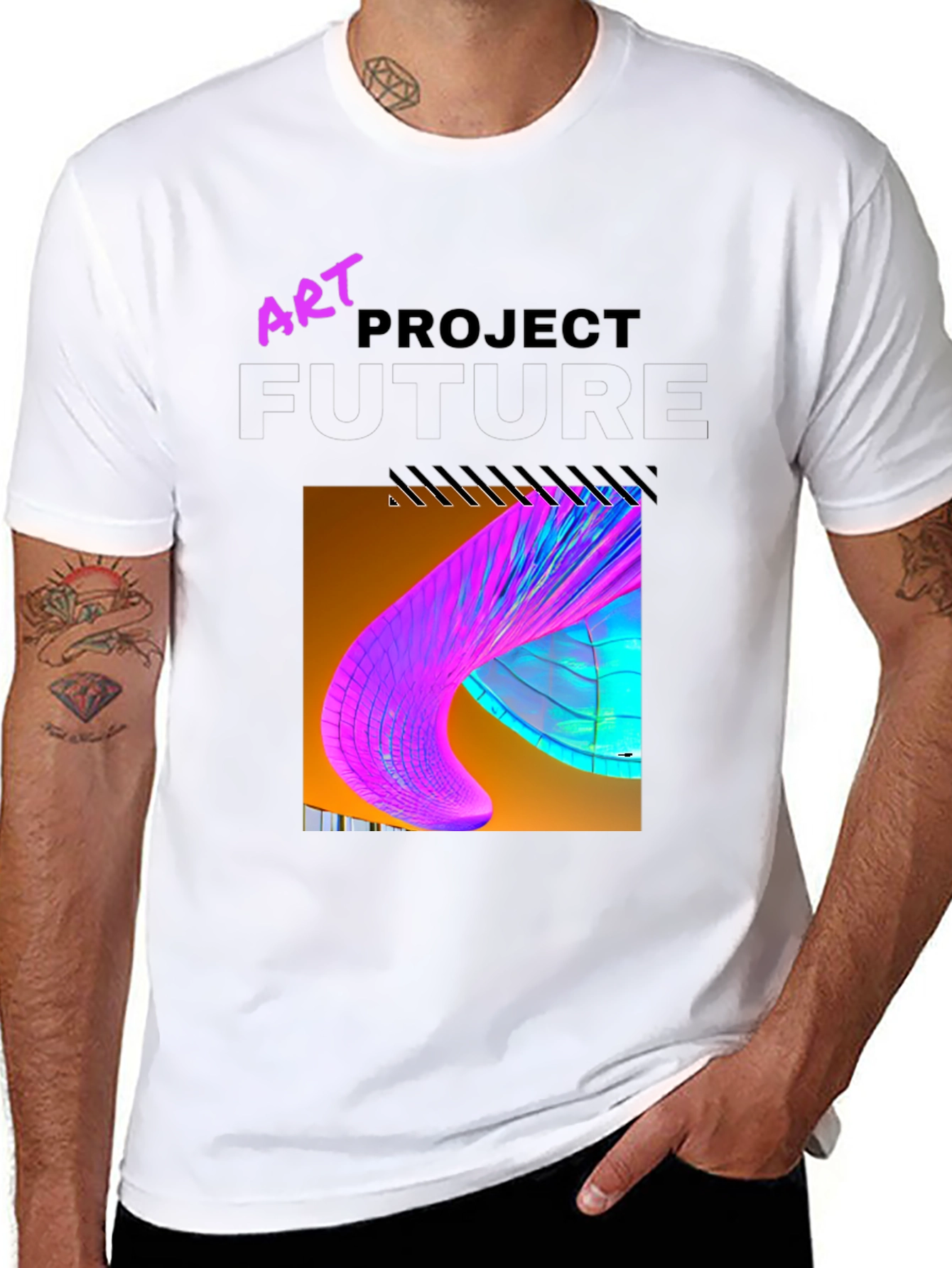 Abstract Art Project Graphic Tee