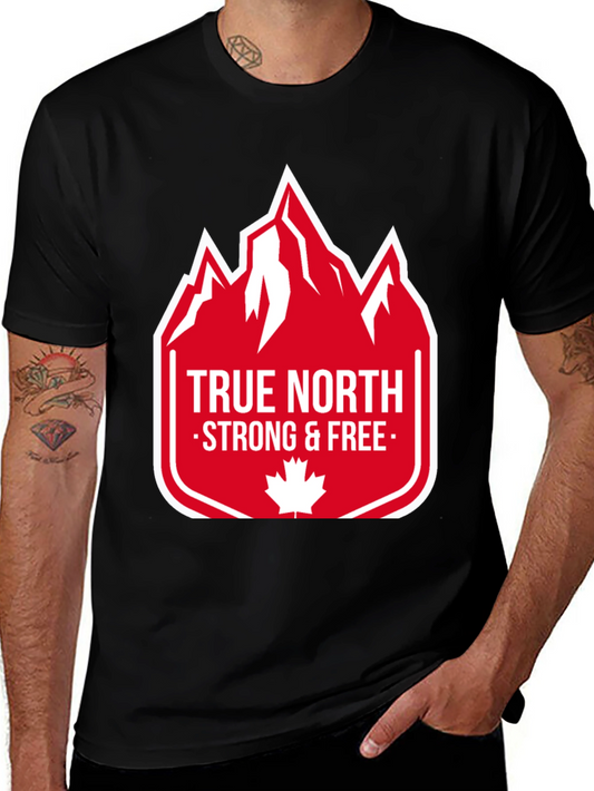 True North Strong & Free Graphic Tee