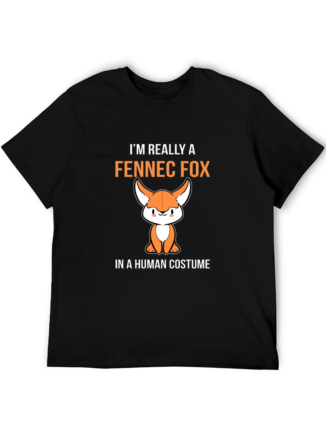 Fennec Fox in Human Costume T-Shirt