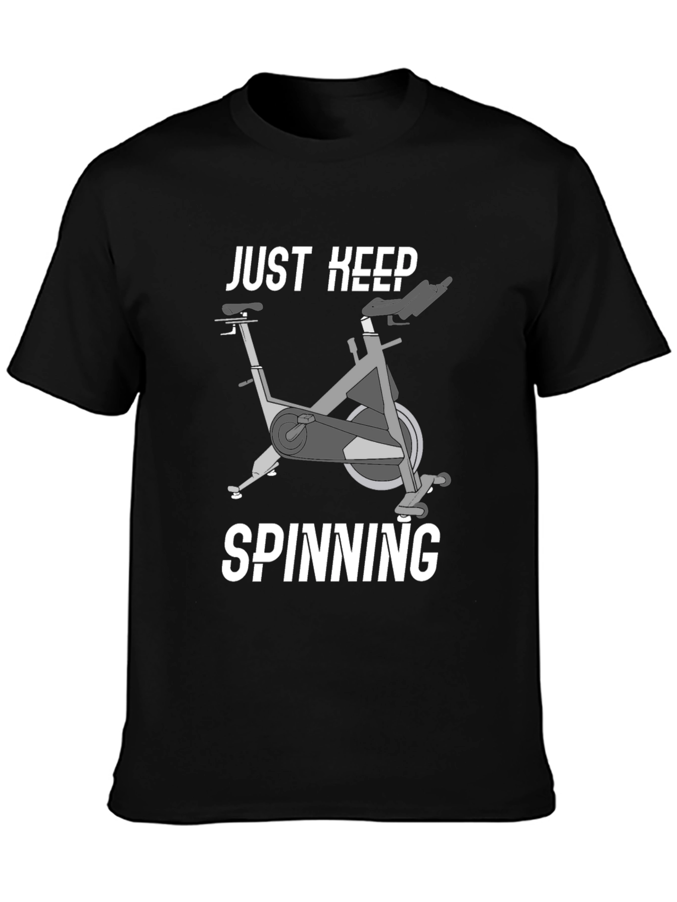 Just Keep Spinning Graphic Tee