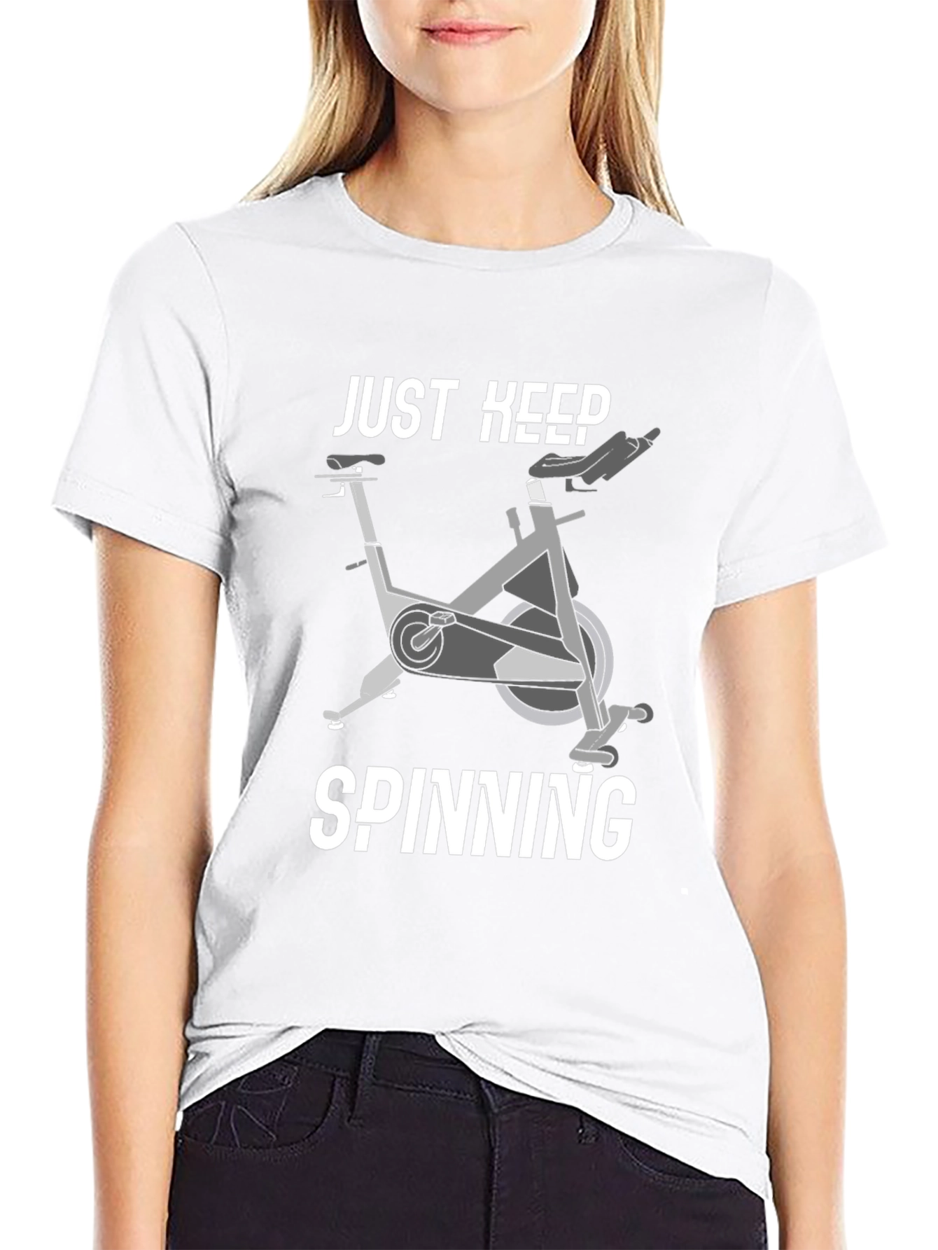 Just Keep Spinning Graphic Tee