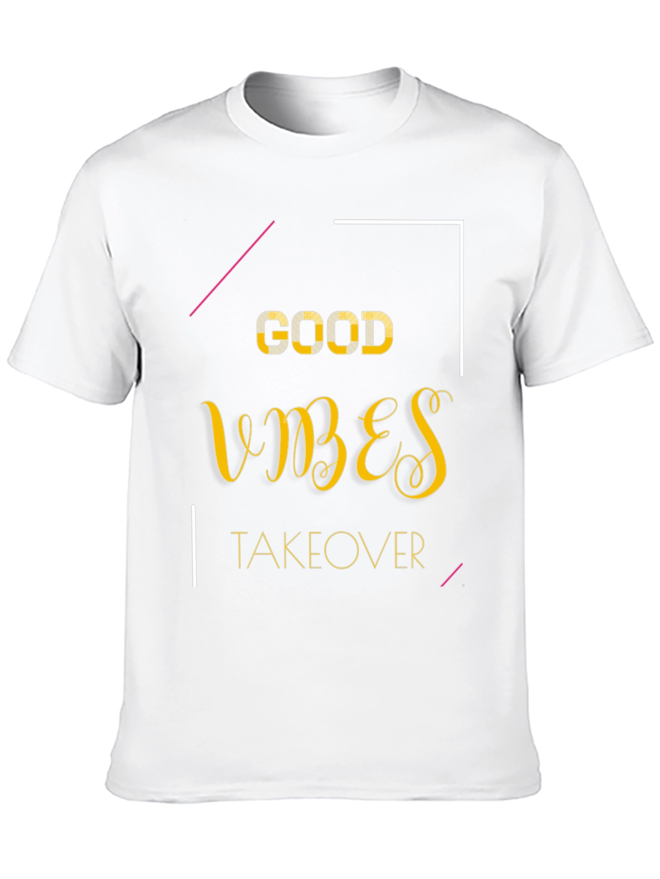 Good Vibes Takeover Black Graphic Tee