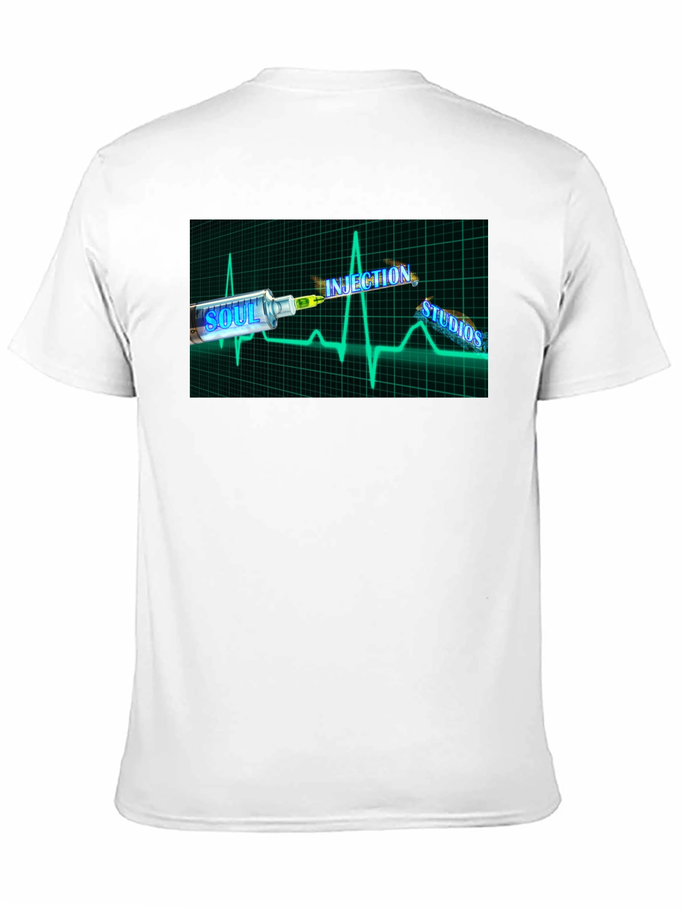 Soul Injection Studios Black Graphic T-Shirt