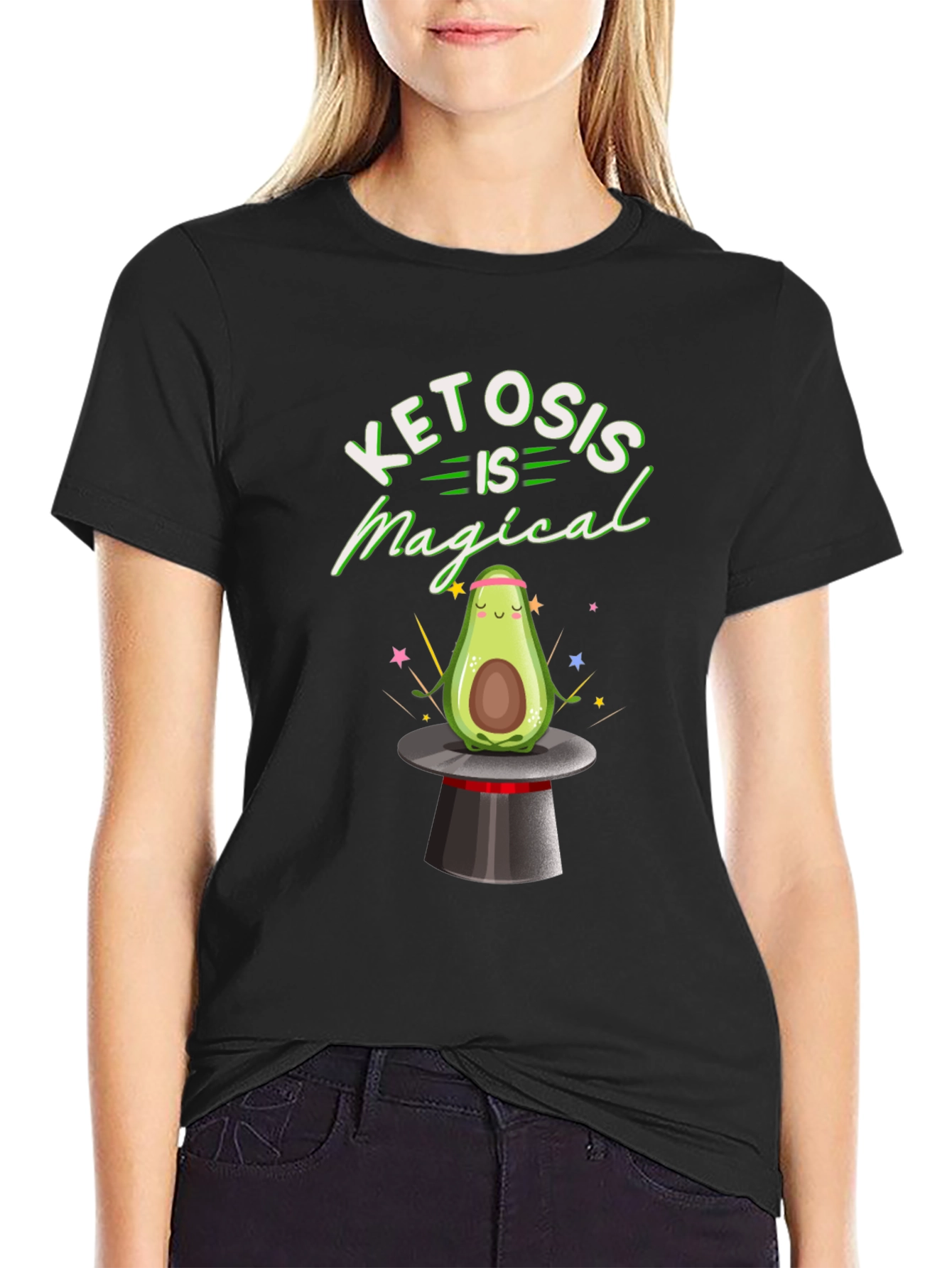 Ketosis Is Magical Avocado T-Shirt - Unisex