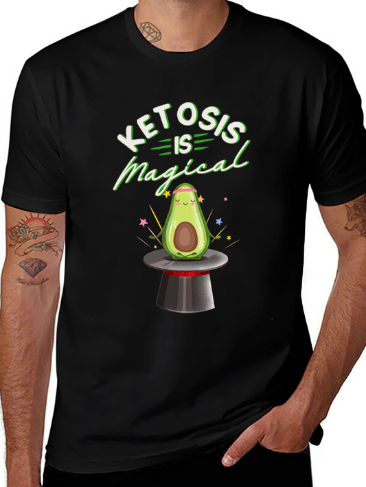 Ketosis Is Magical Avocado T-Shirt - Unisex