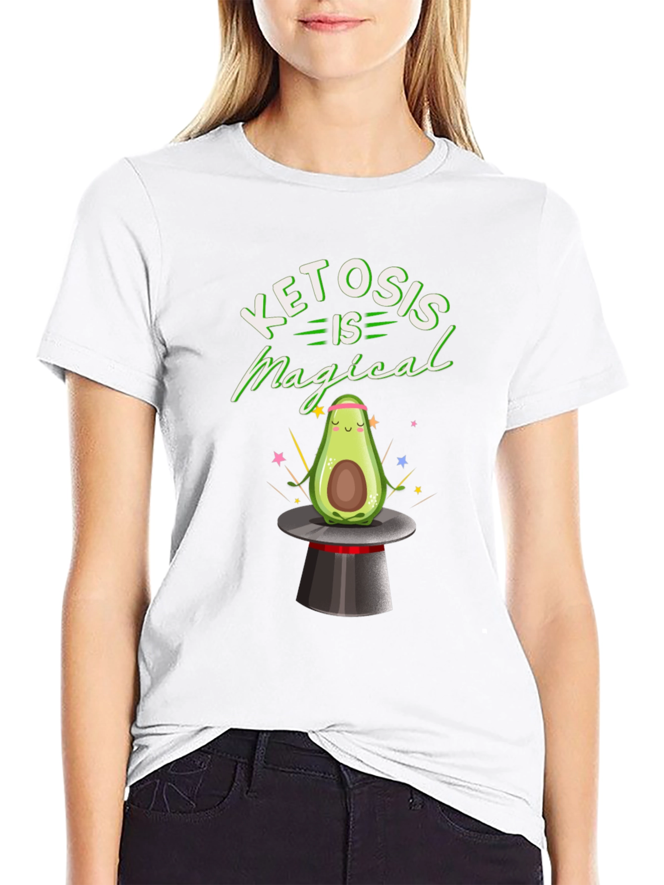 Ketosis Is Magical Avocado T-Shirt - Unisex