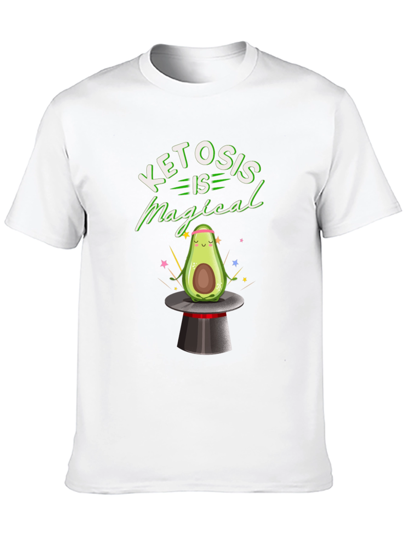 Ketosis Is Magical Avocado T-Shirt - Unisex