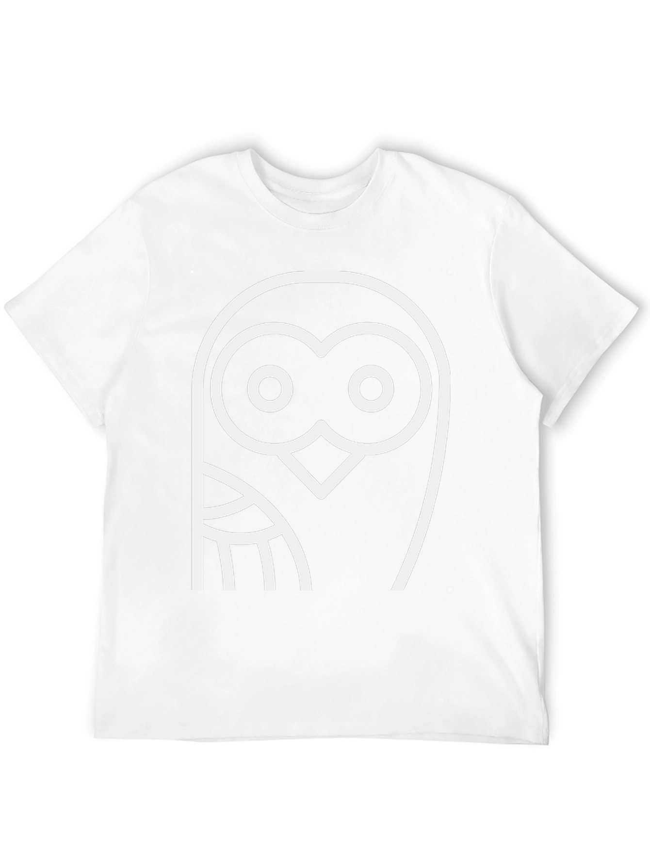 Cool Owl Graphic Black T-Shirt