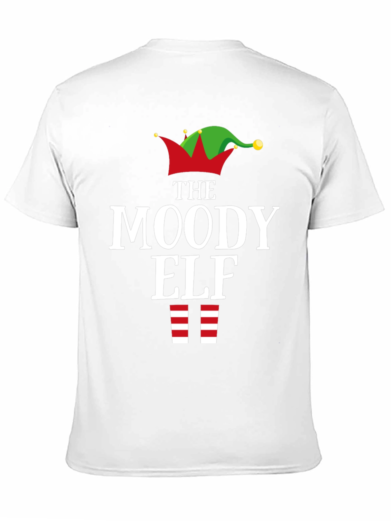 The Moody Elf Christmas T-Shirt - Holiday Apparel