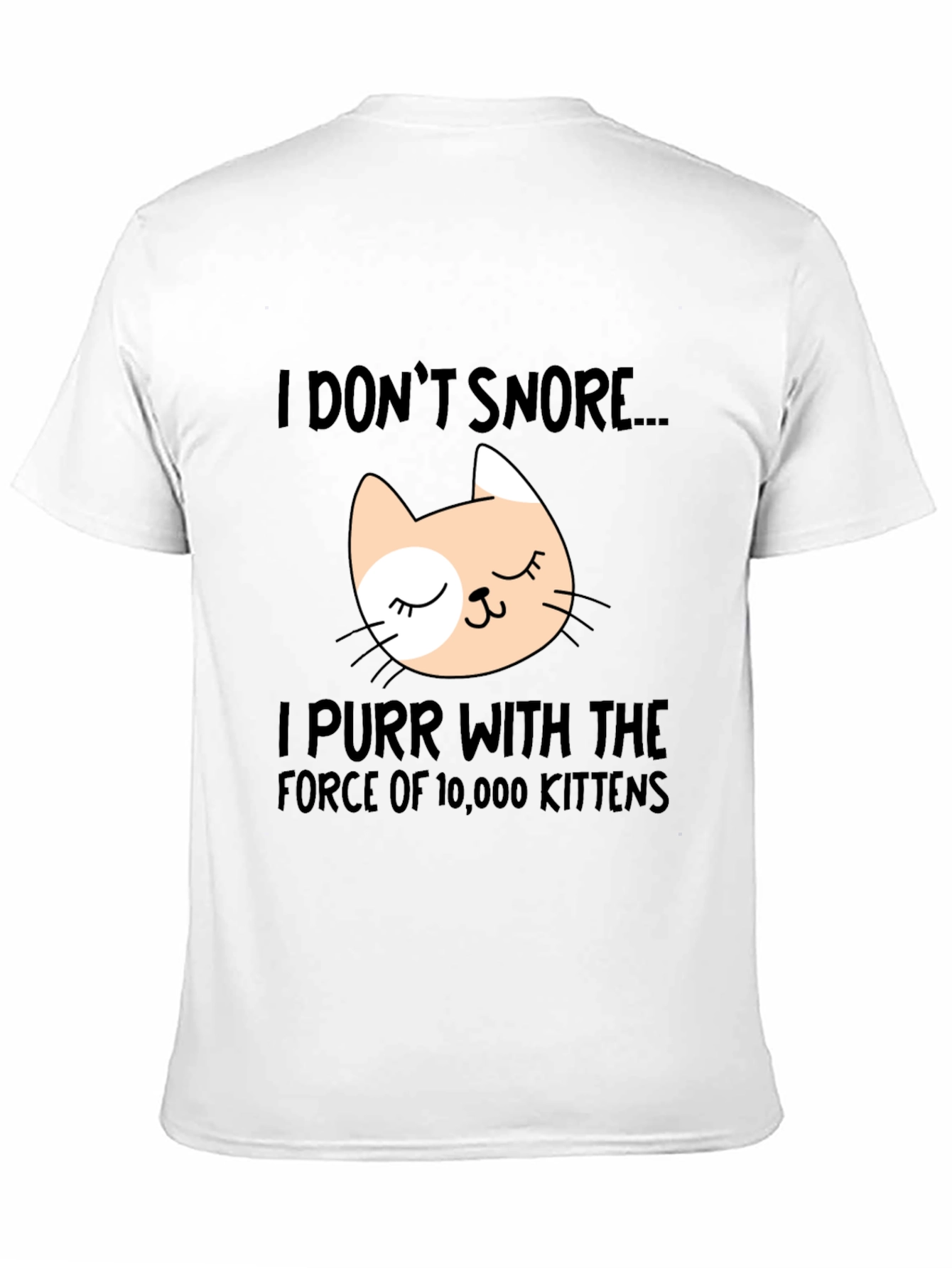 Funny Cat Purr T-Shirt