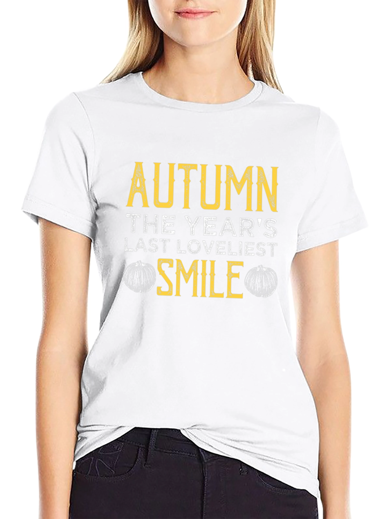 Autumns Last Loveliest Smile Graphic Tee