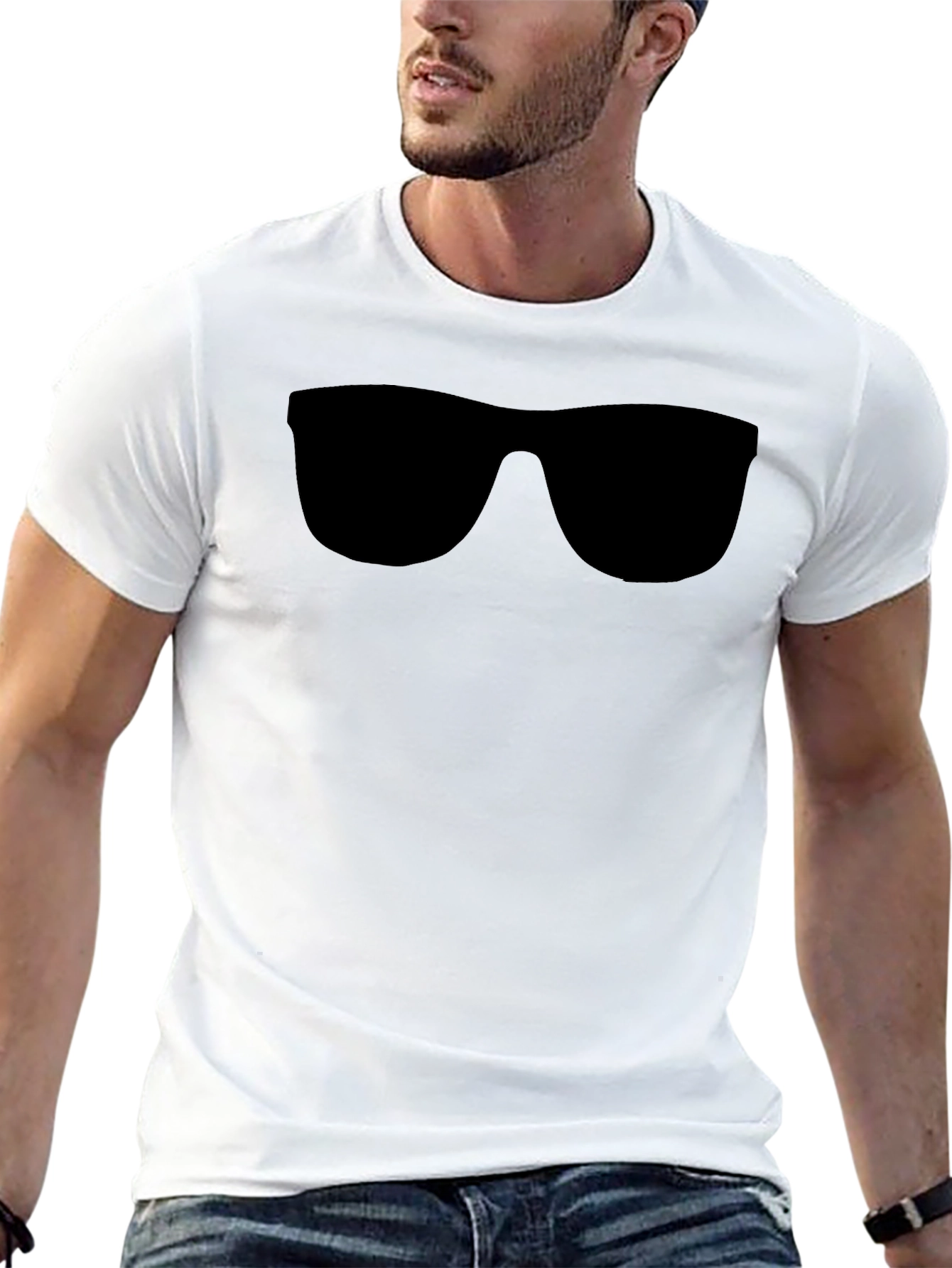Cool Shades Graphic Tee - Mens Black T-Shirt