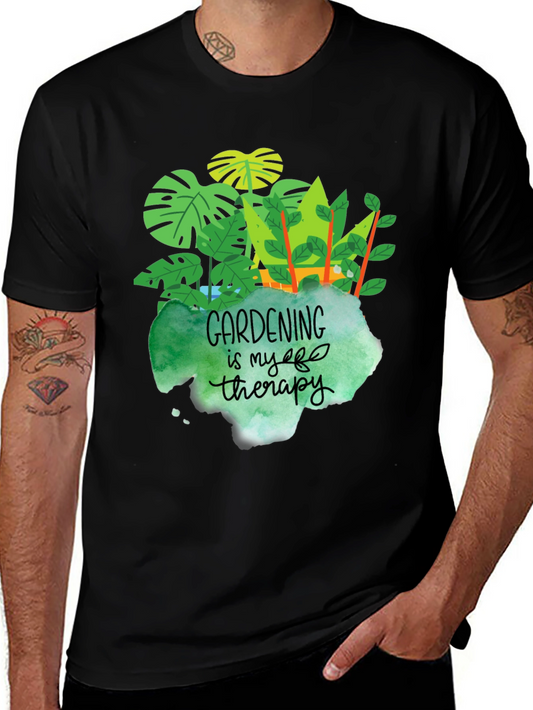 Gardening is My Therapy Graphic T-Shirt