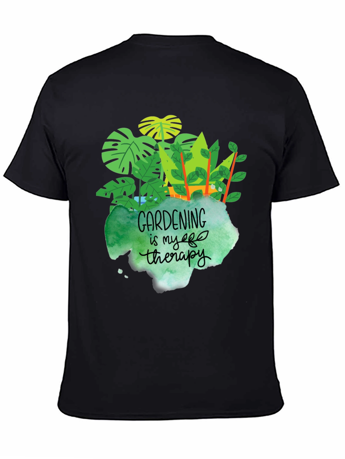 Gardening is My Therapy Graphic T-Shirt