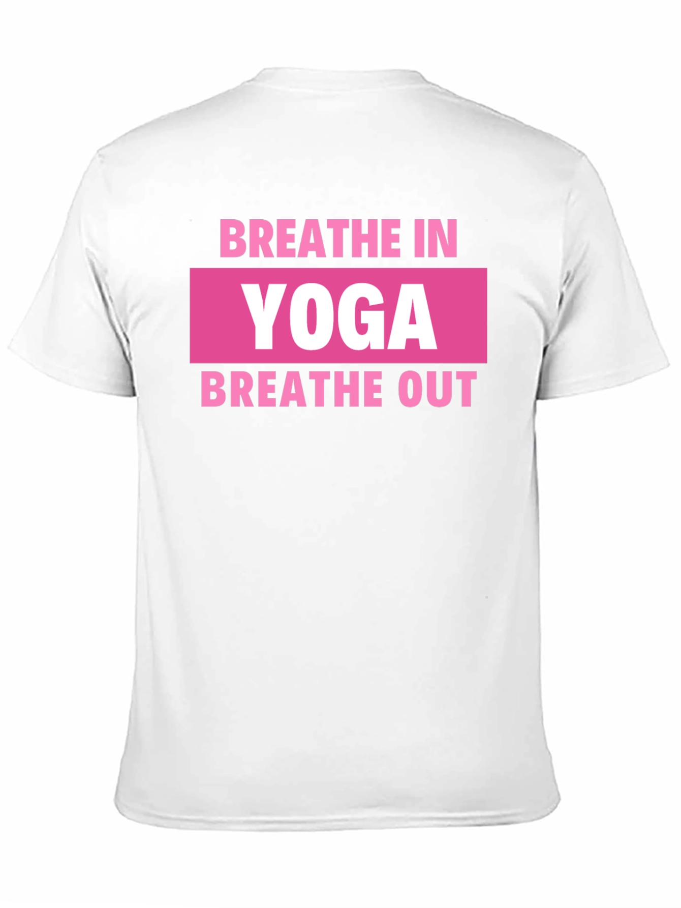 Yoga Breathe In Breathe Out Graphic Tee