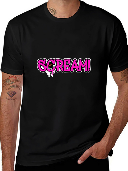 Scream! Graphic Tee - Black T-Shirt