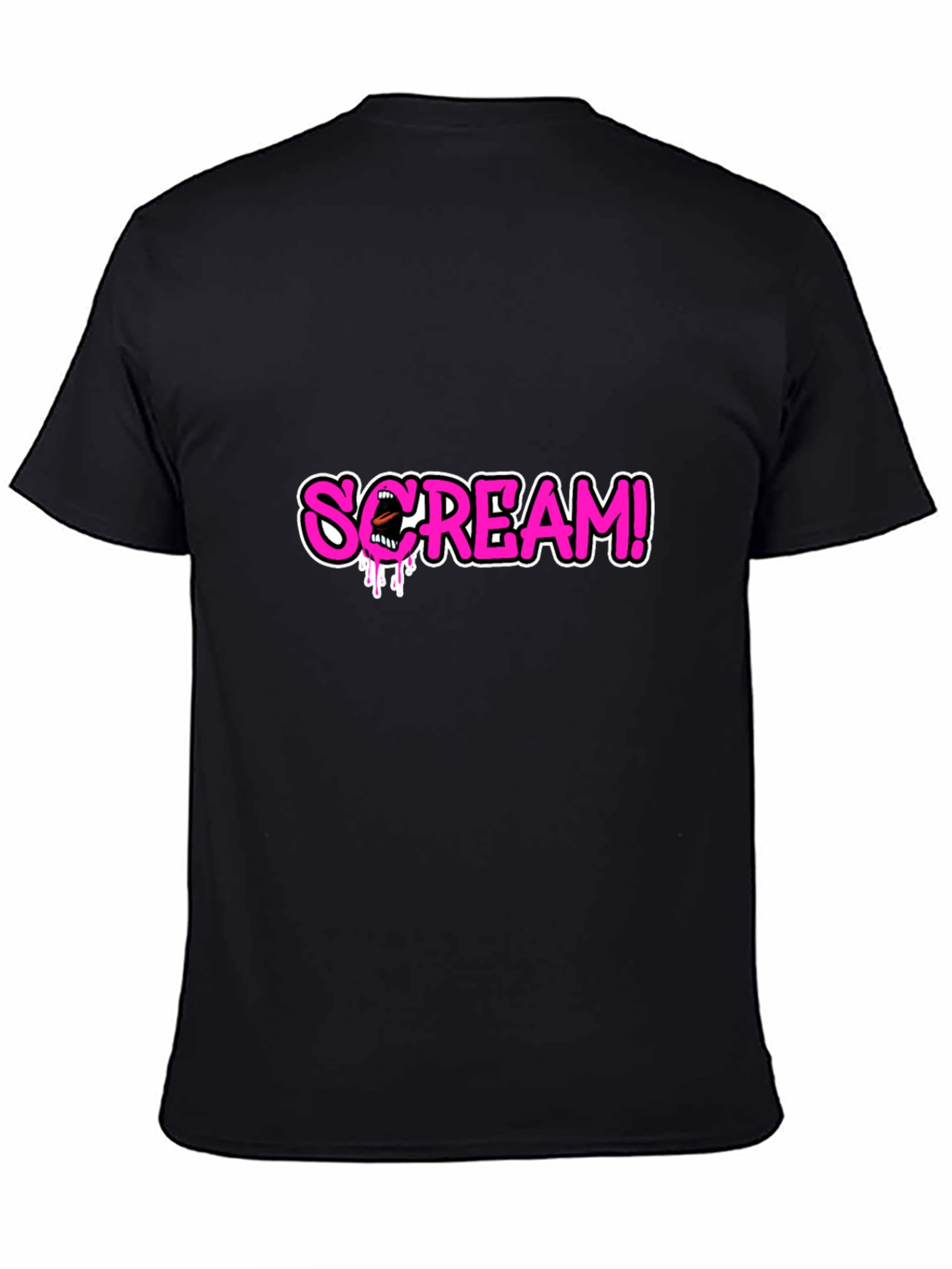 Scream! Graphic Tee - Black T-Shirt