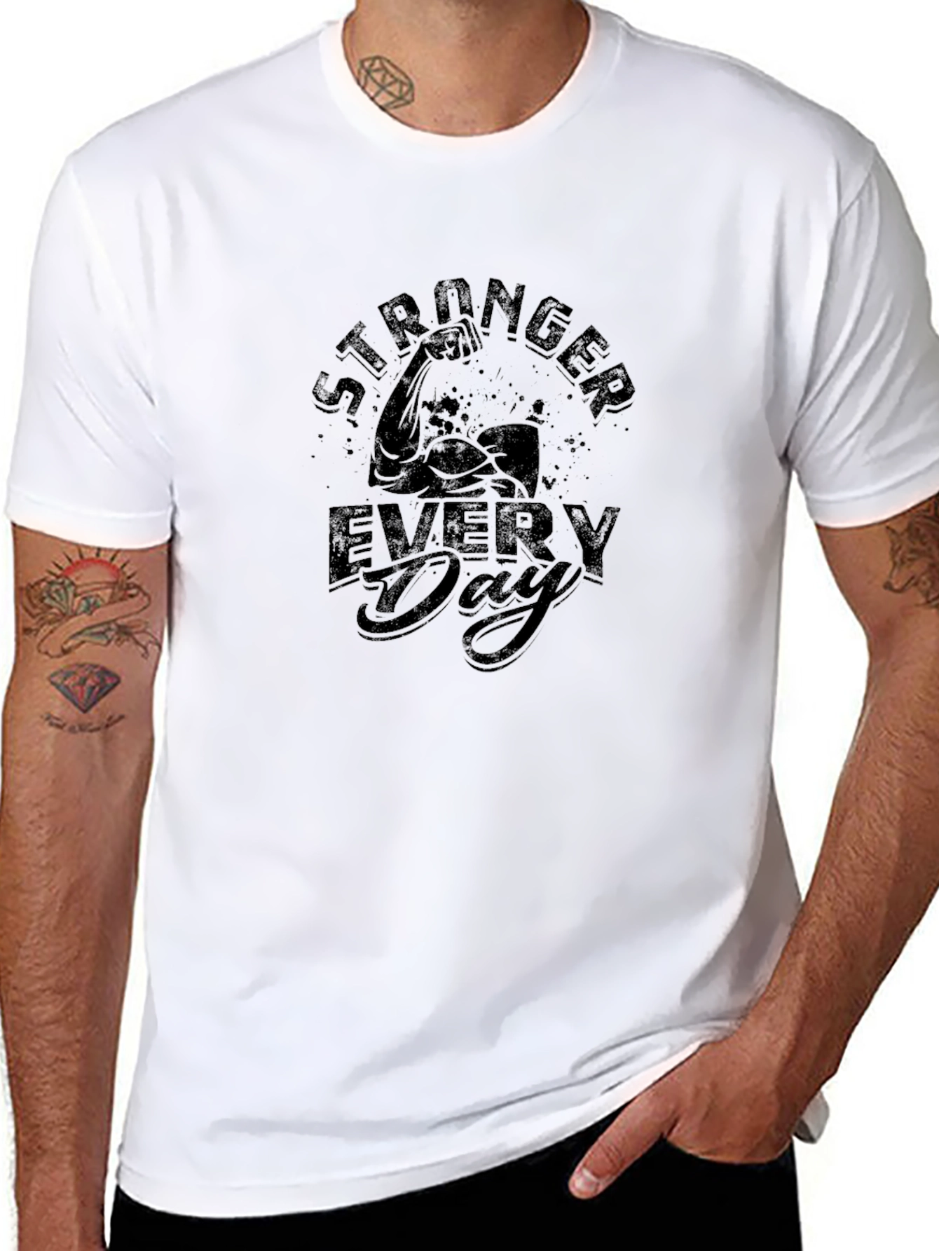 Stronger Every Day Graphic T-Shirt